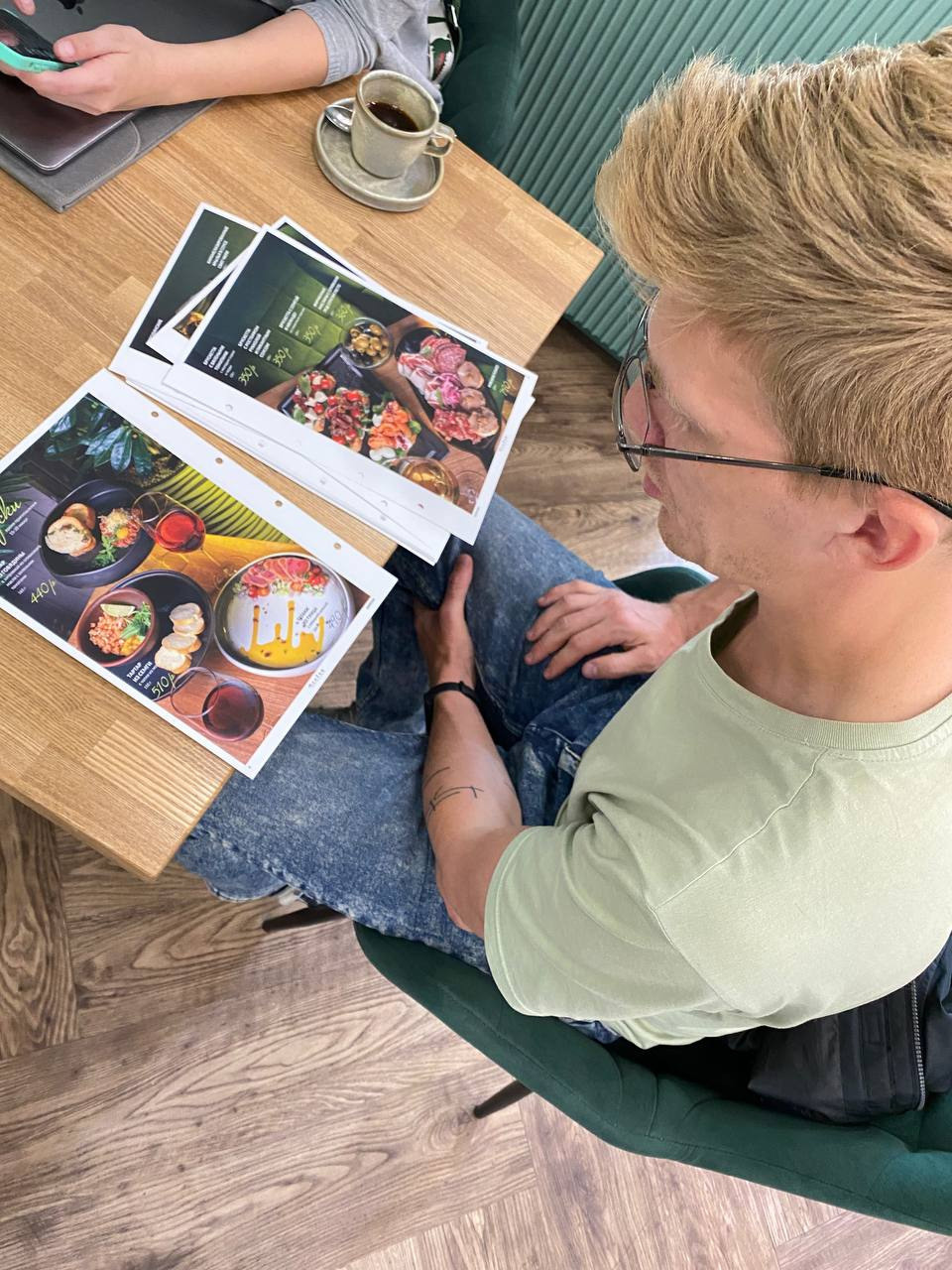 Ресторан Оливка. Обновление меню