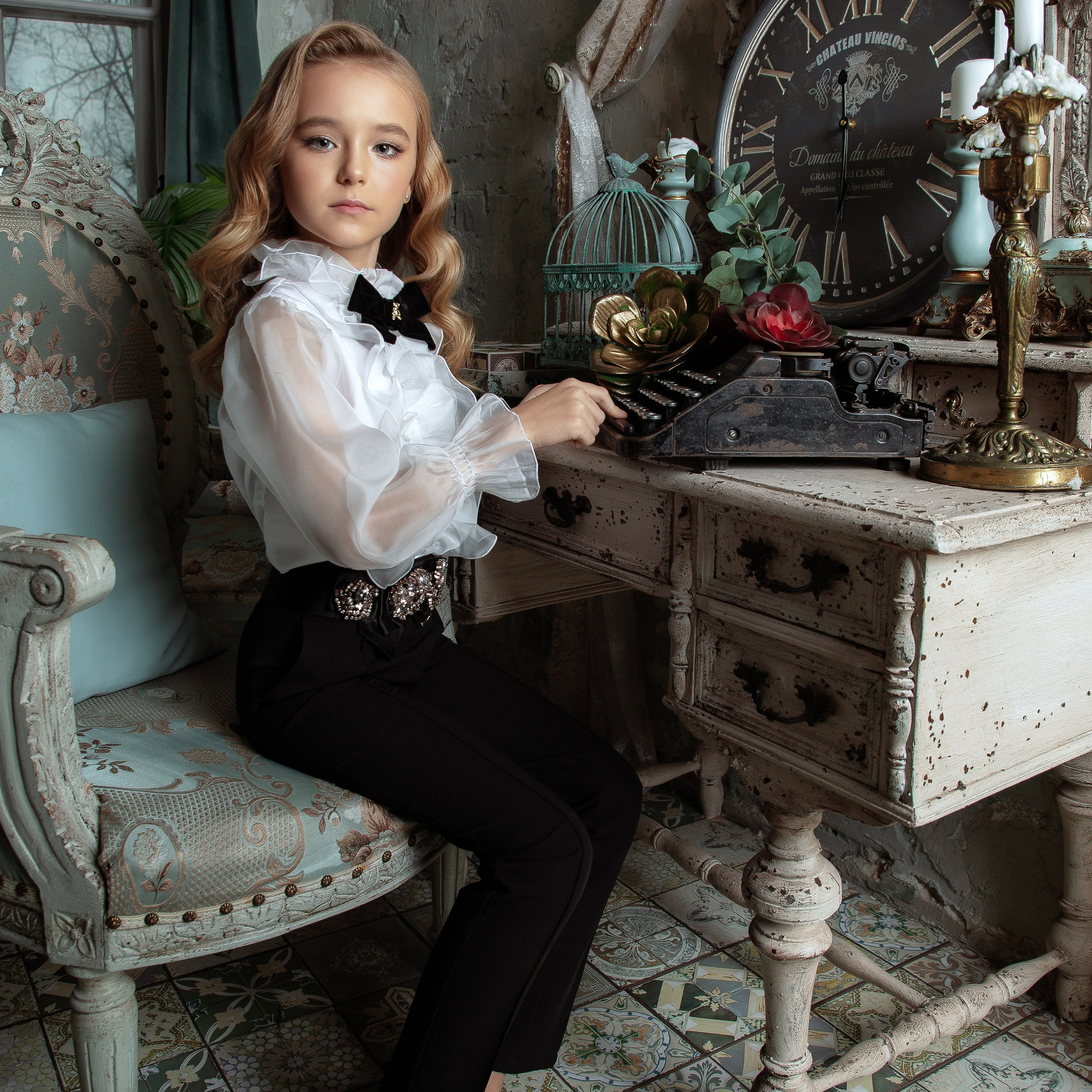 детская фотосессия в студии