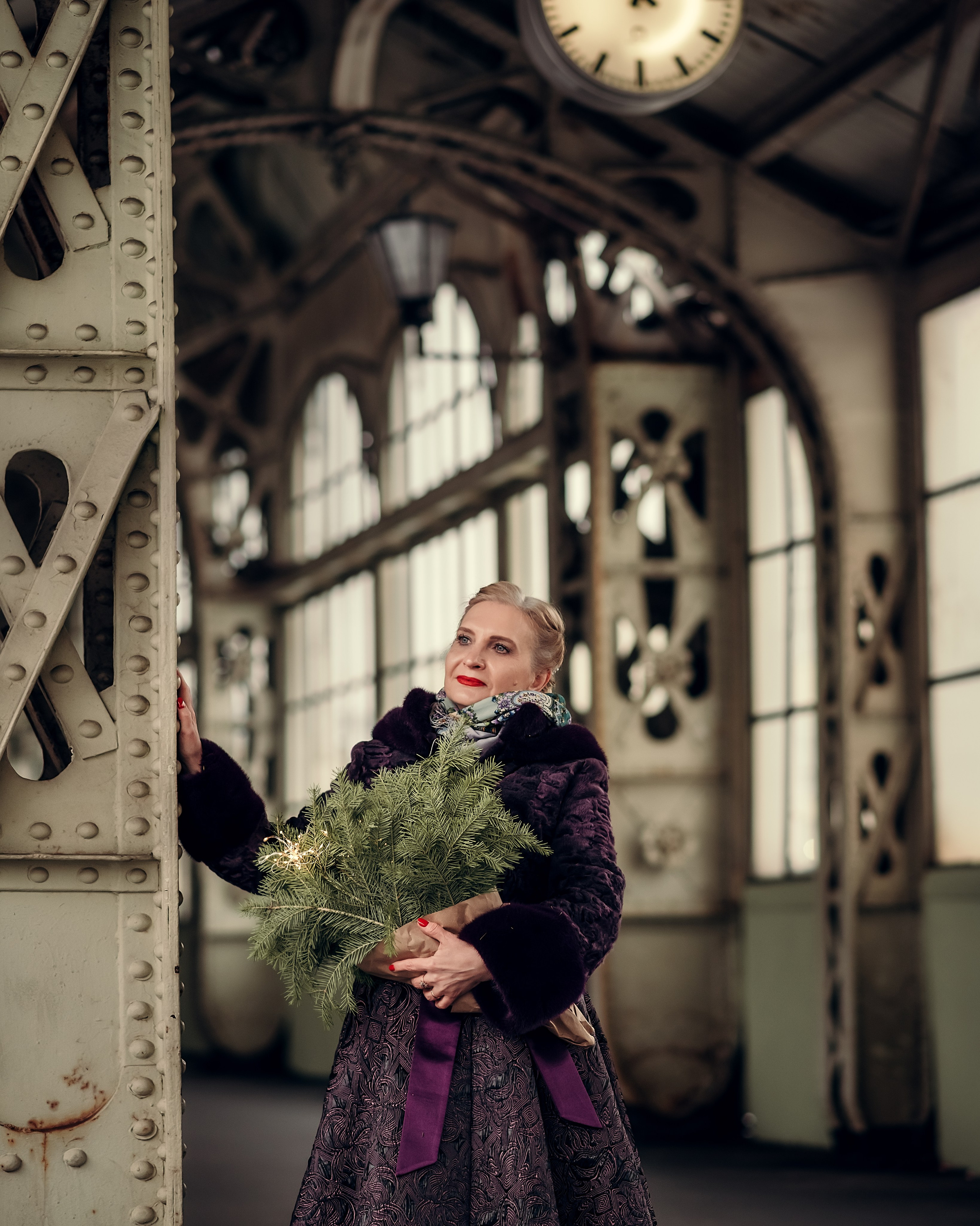 Фотосессия на Витебском вокзале Санкт — Петербурга. Фотограф в Санкт- Петербурге Мария Золотарь