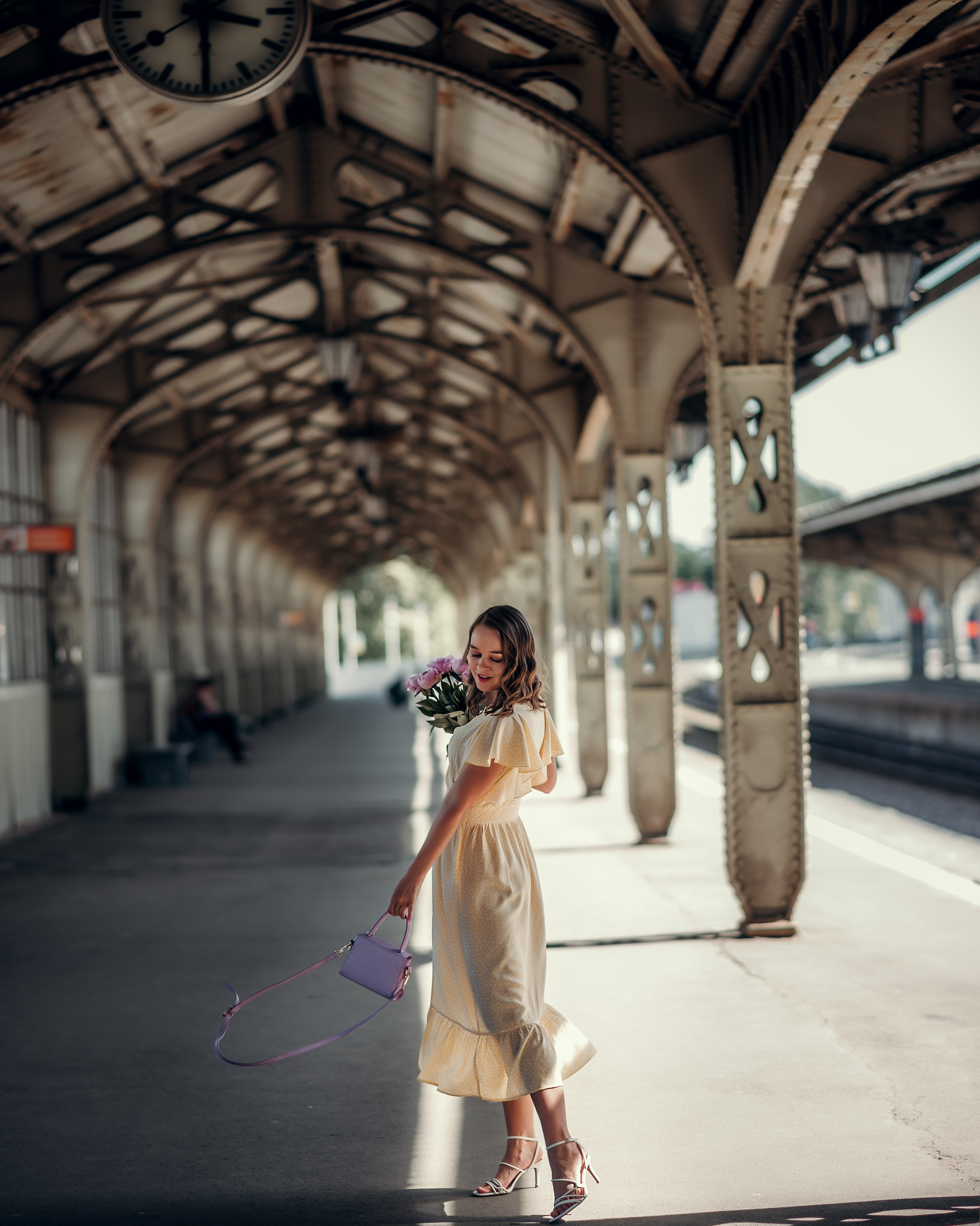 Фотосессия на Витебском вокзале Санкт — Петербурга. Фотограф в Санкт- Петербурге Мария Золотарь