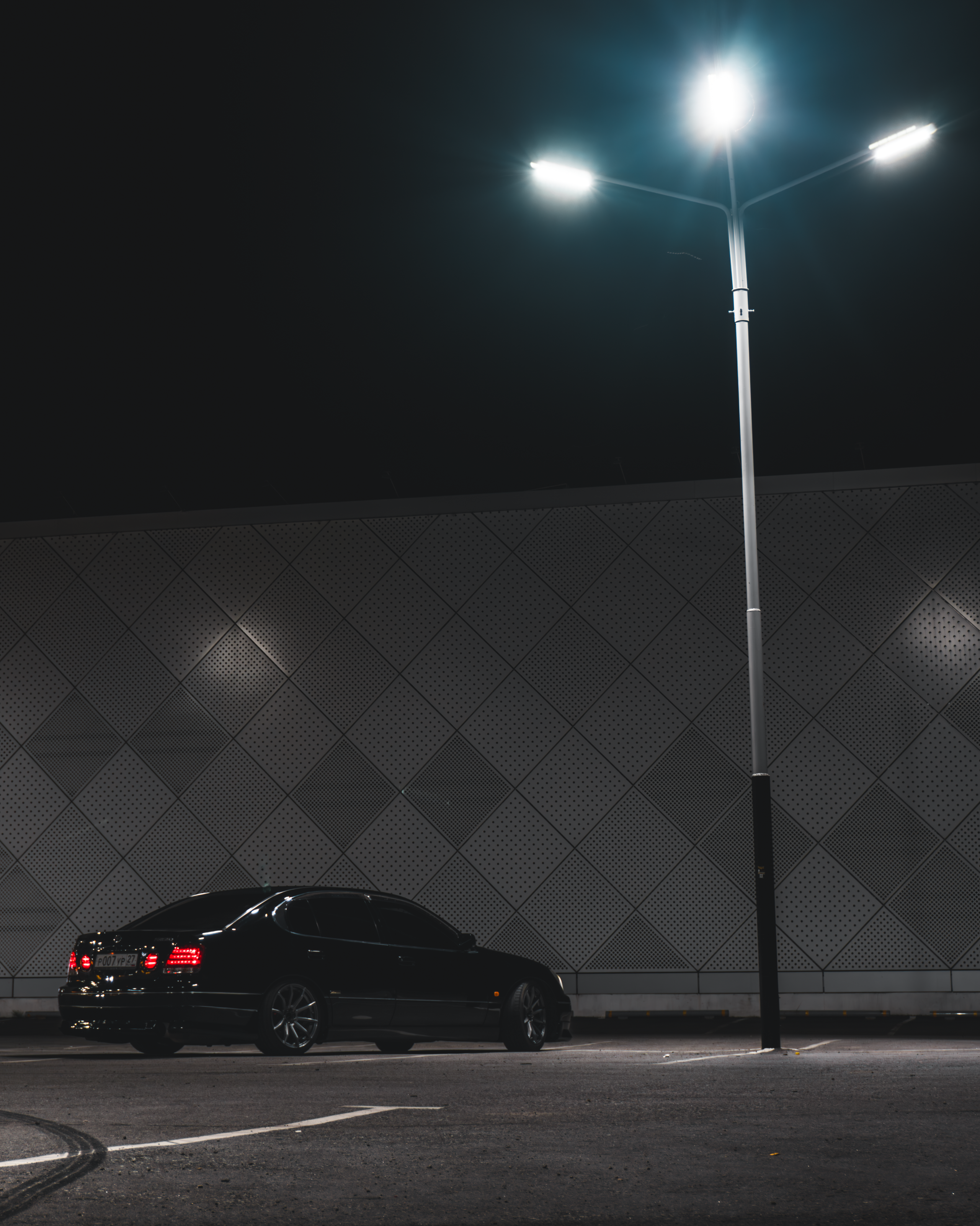 Toyota Aristo: в огнях Хабаровска