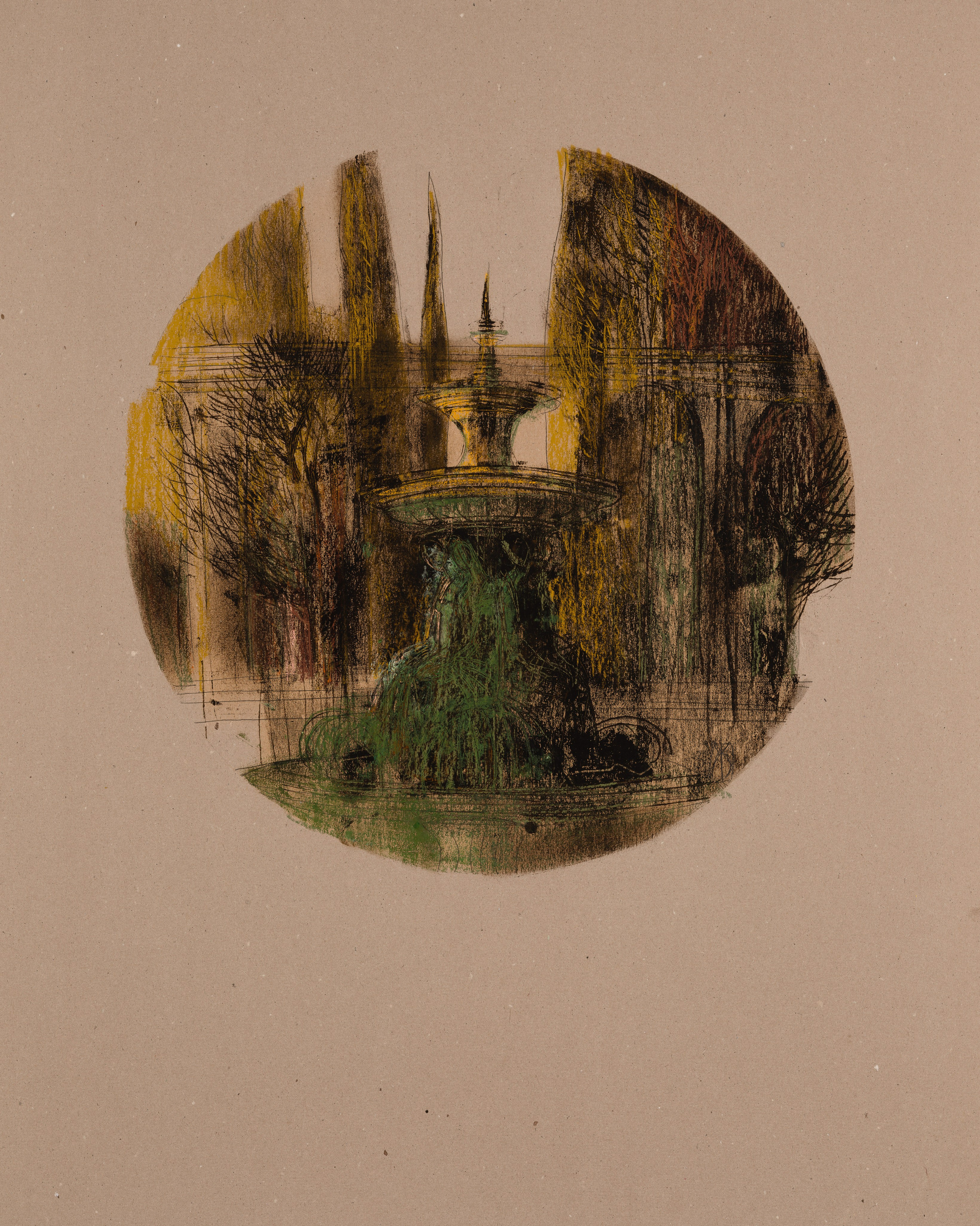 «Париж. Парк III» - Лариса Блохина