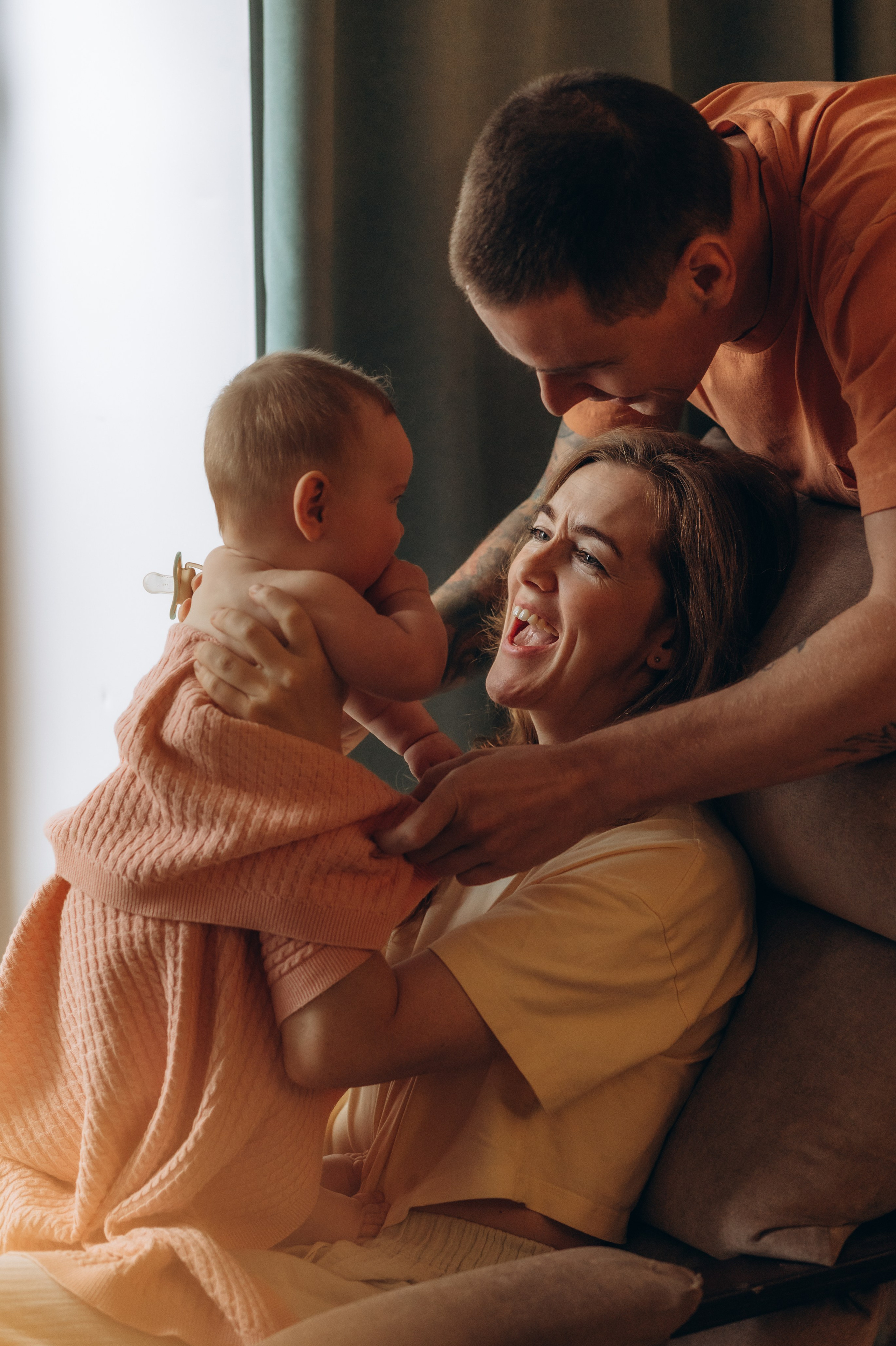 Домашняя фотосессия новорожденного Санкт-Петербург