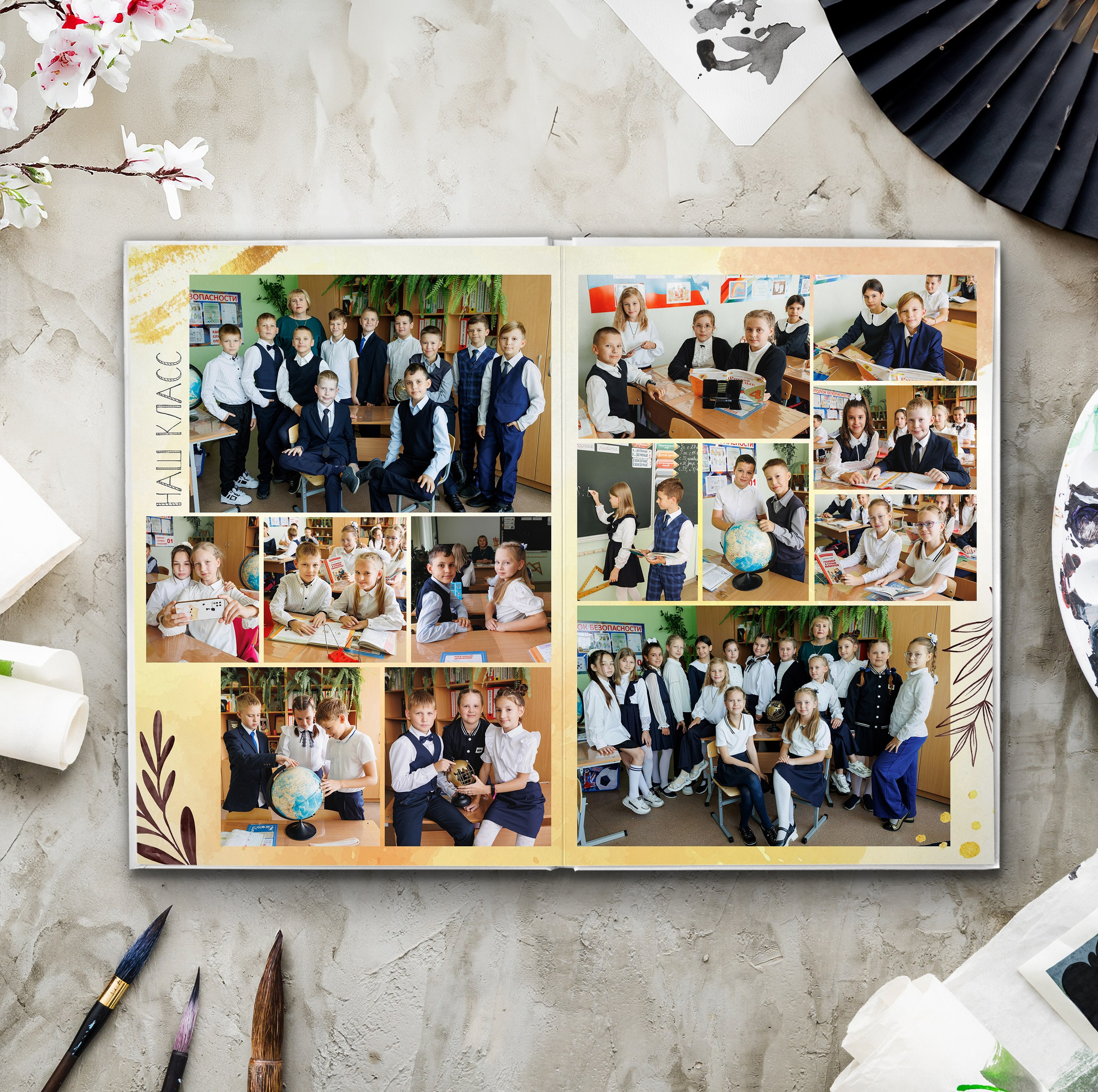 Начальная школа «Фотоальбом Стандарт». Студия выпускных альбомов Ольги Тушковой в городе Каменск-Уральский, Екатеринбург