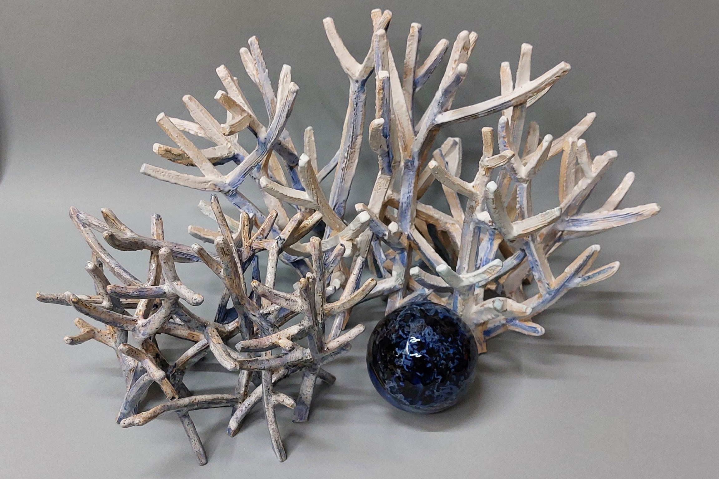 Зимнее время. Юлия Черкасова. Керамика