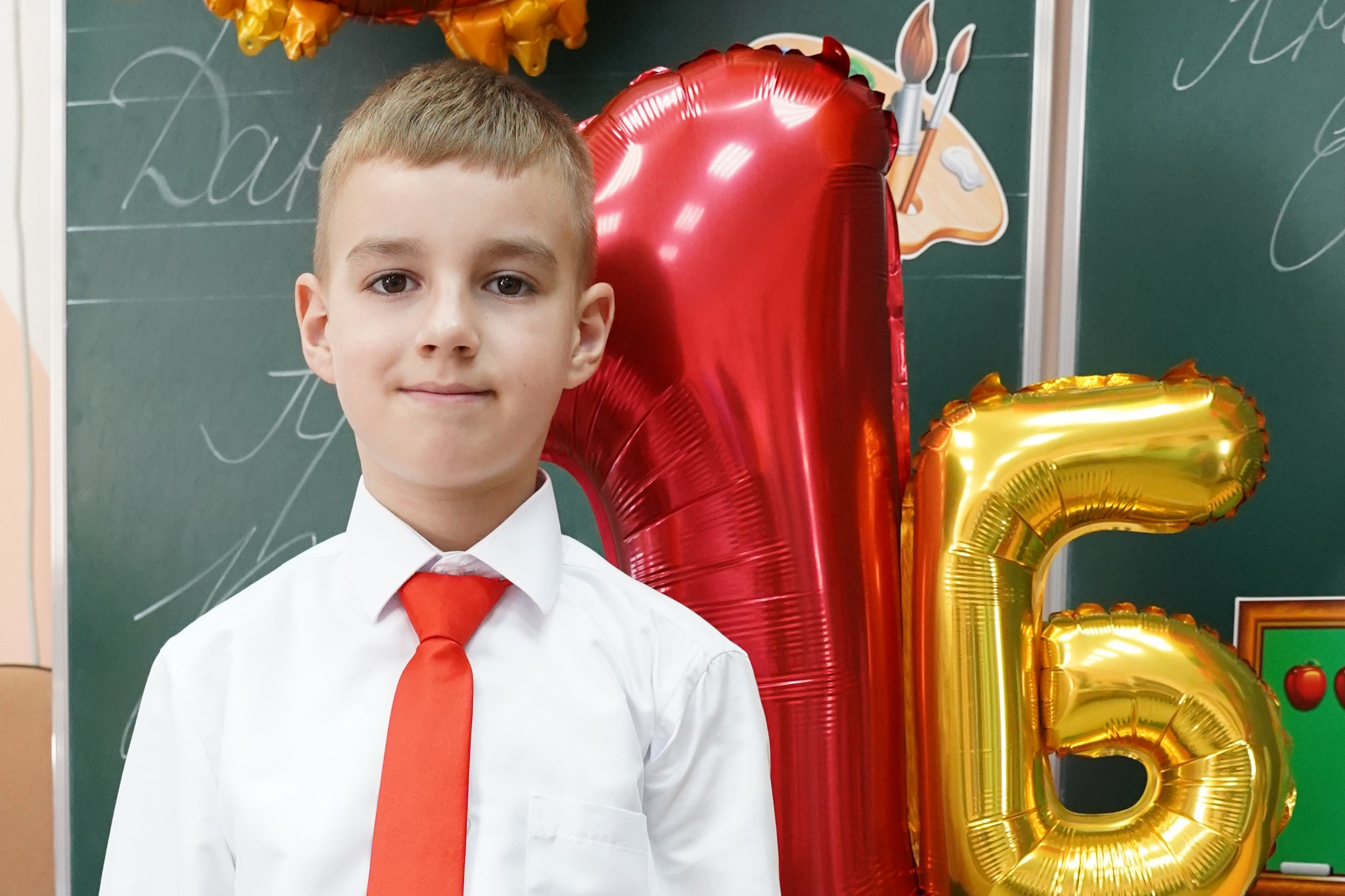 Первоклашки. Фотограф Юлия Паськова, город Бирюч