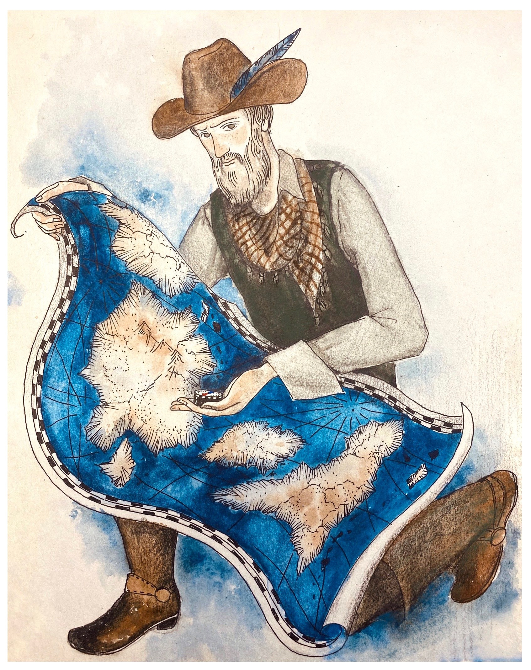 Графика. Донбай Василиса художник