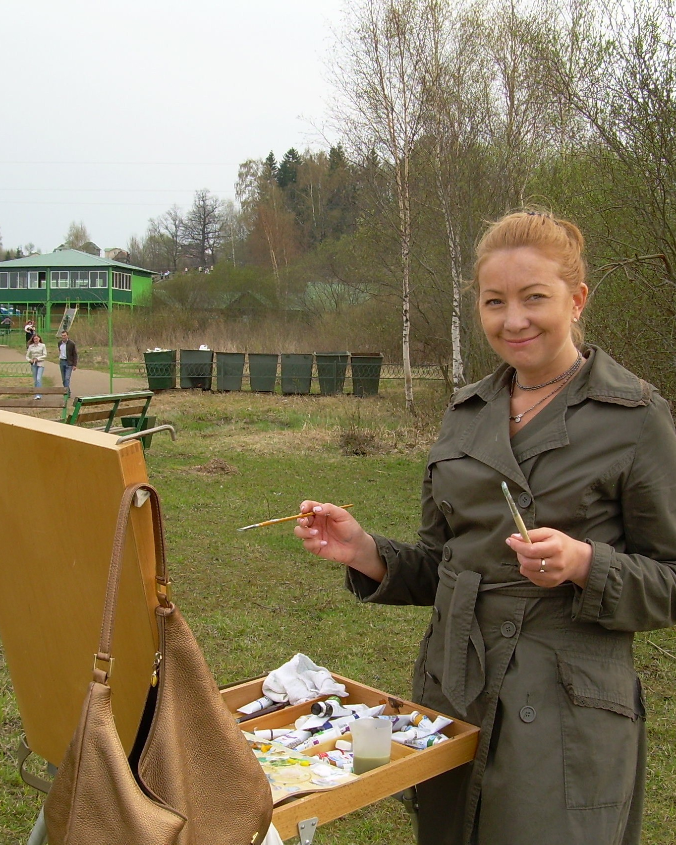 пленэр, первые шаги в живописи, природа 