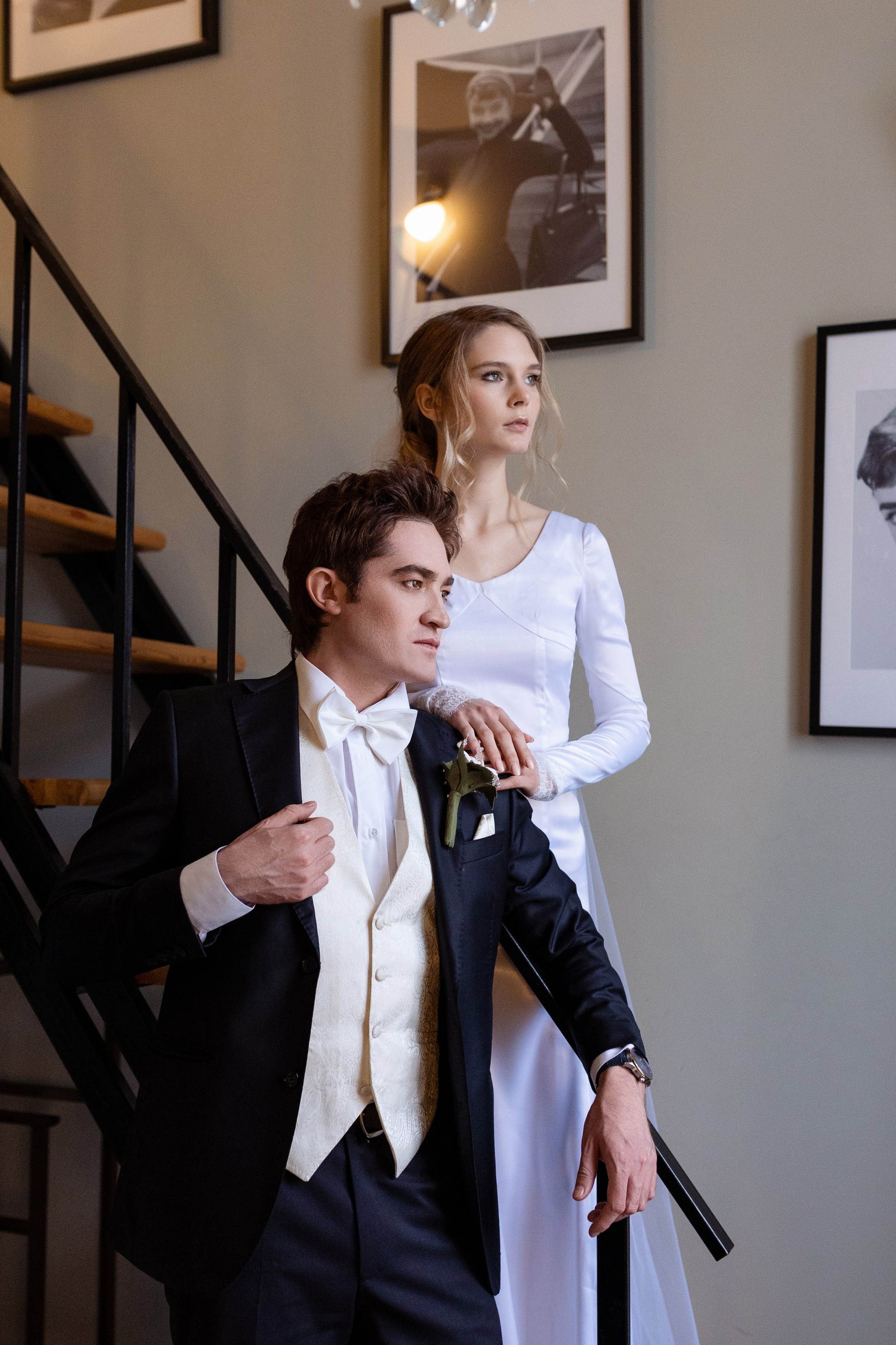 Эдвард и Белла фотографируются в гостинице