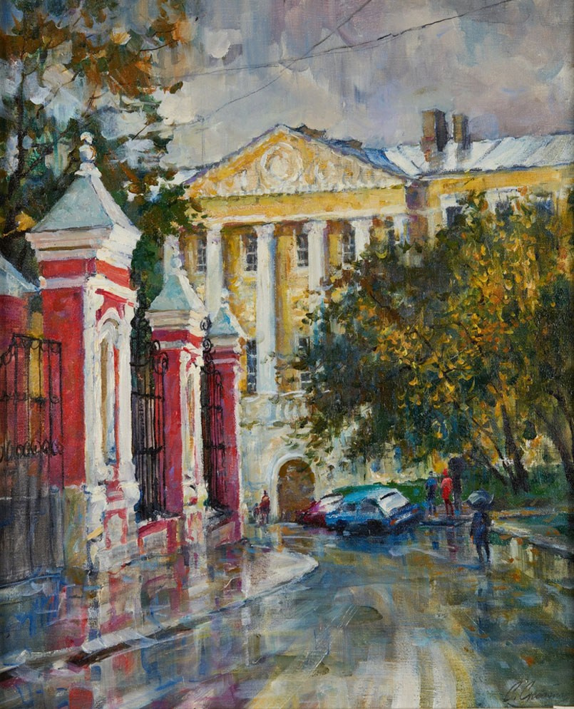 Oil paintings on canvas, painter Stanislav Skobelev 