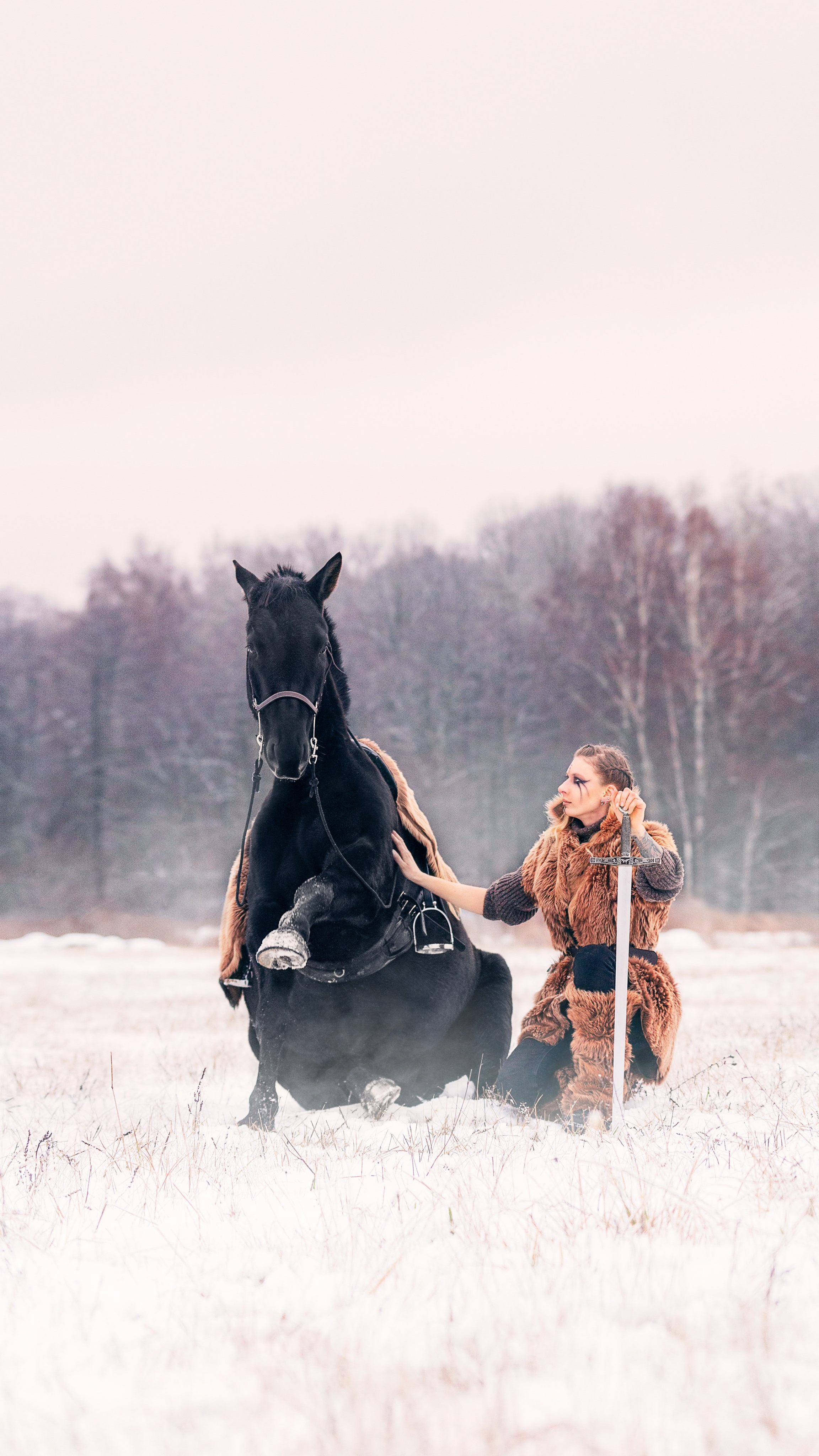 Фотограф в Калуге фотосессии с лошадьми в Калуге Грешнова Ольга