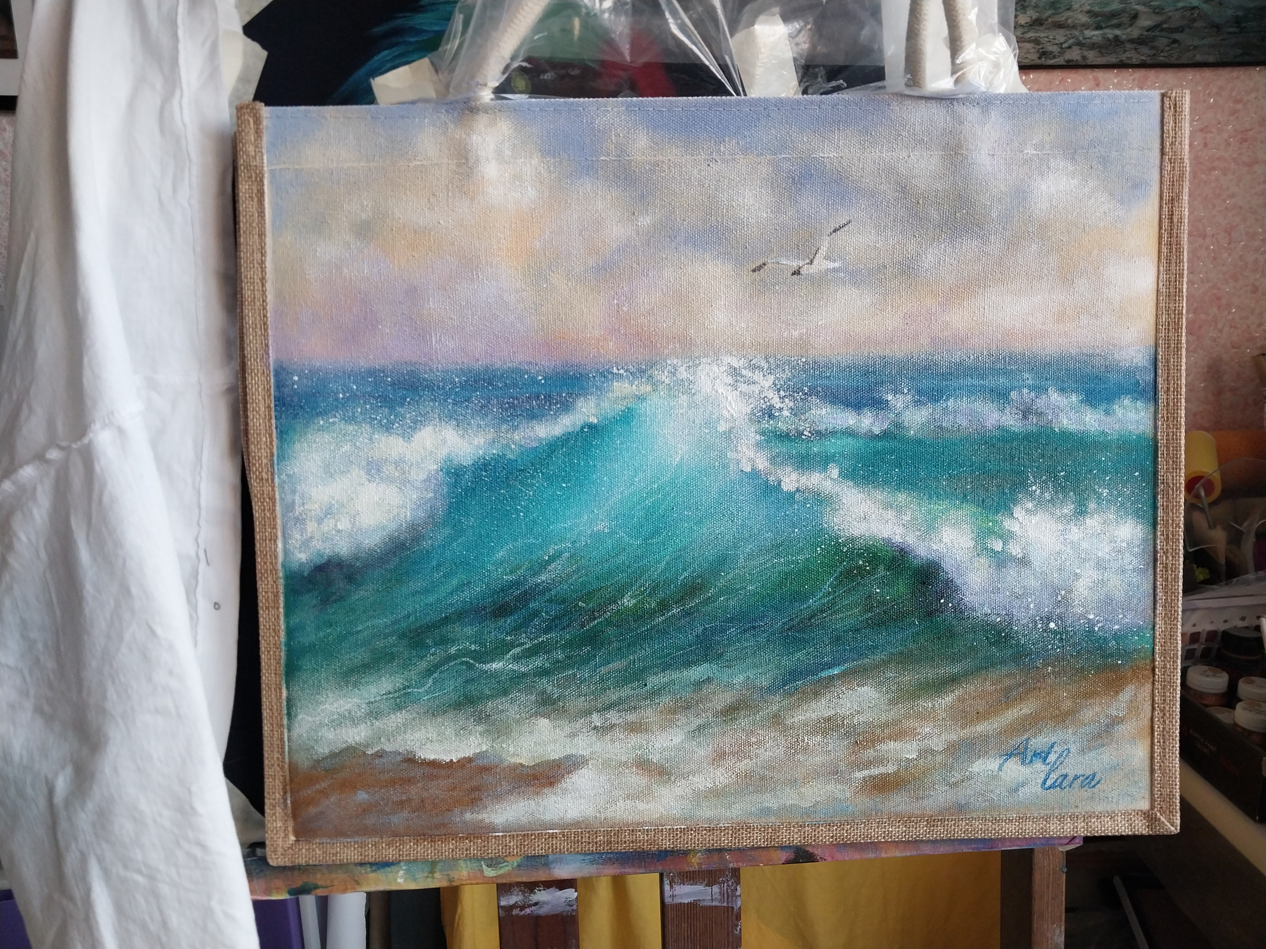 Одежда/ кастомайзинг. Фактурные картины для интерьера