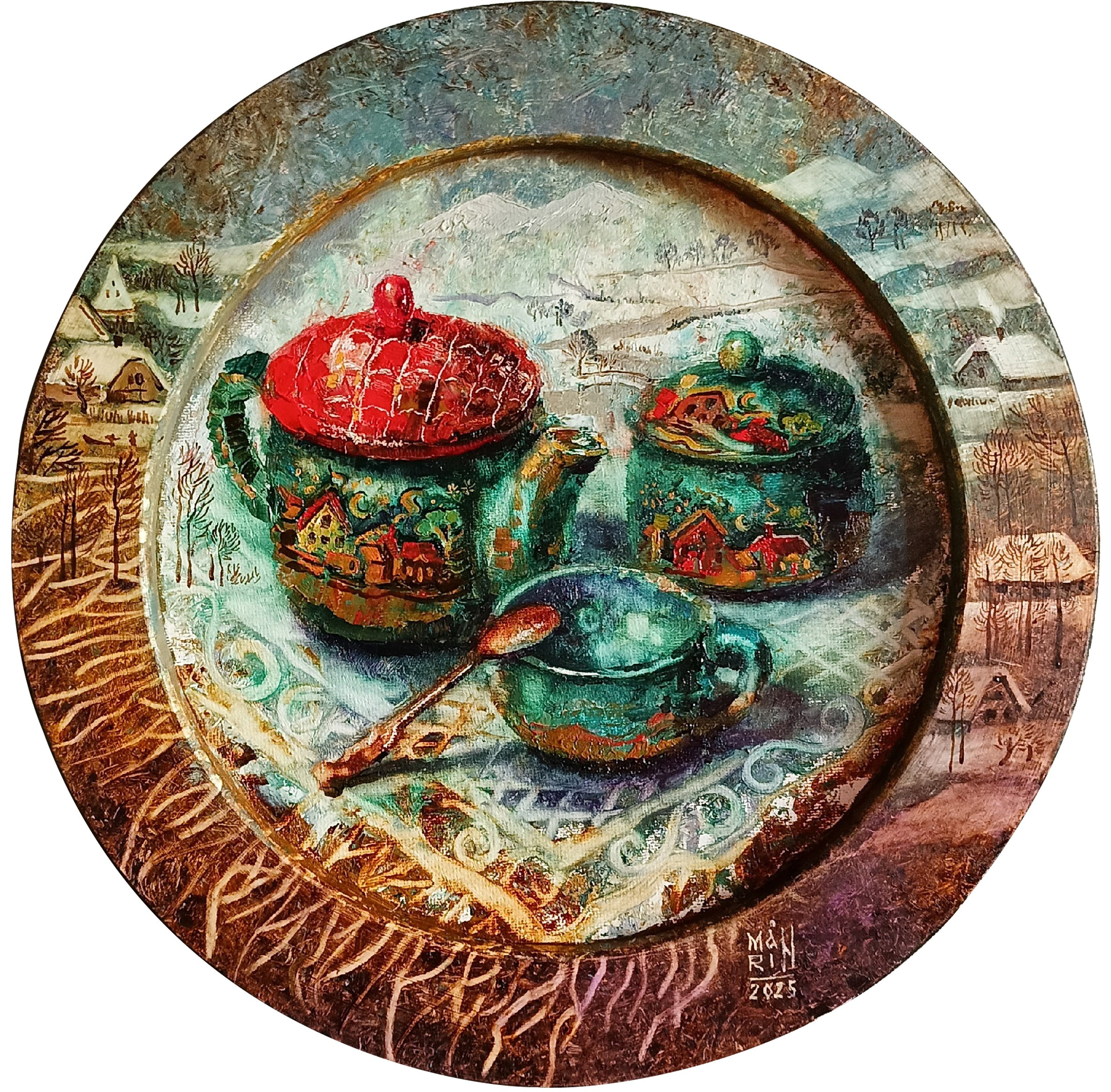 картины, интерьерные картины, картины маслом, масло, природа, живопись, купить картину, картина в подарок, старина, ретро стиль, натюрморт, антиквариат, старинный натюрморт, картина в раме, круглая картина