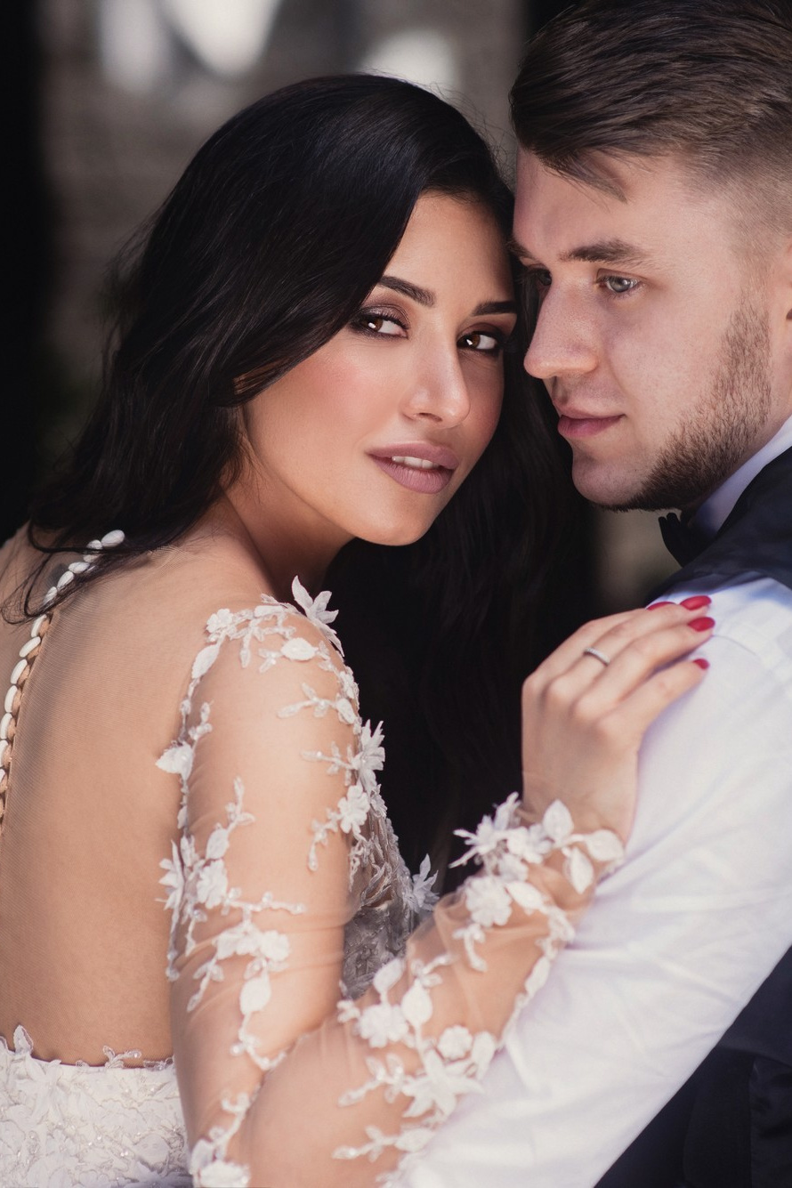 Портрет жениха и невесты вдвоем - фотосессия для двоих в Москве