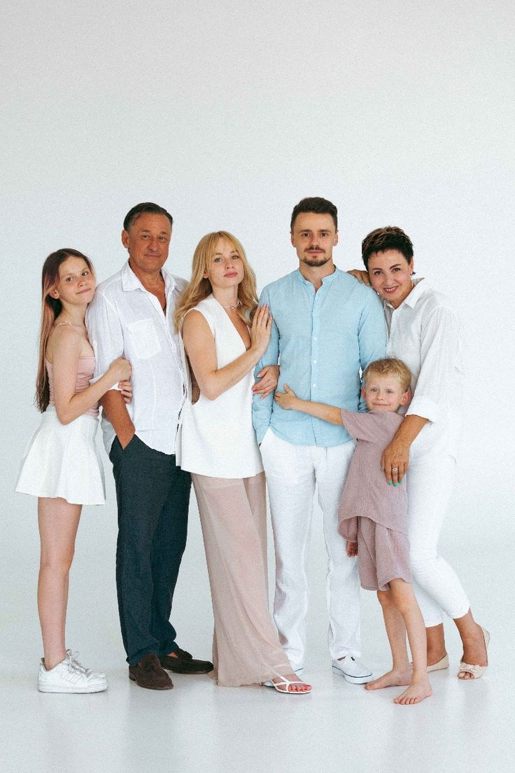 Съёмка для большой семьи. Семейный и детский фотограф в Новосибирске Алёна Малахова