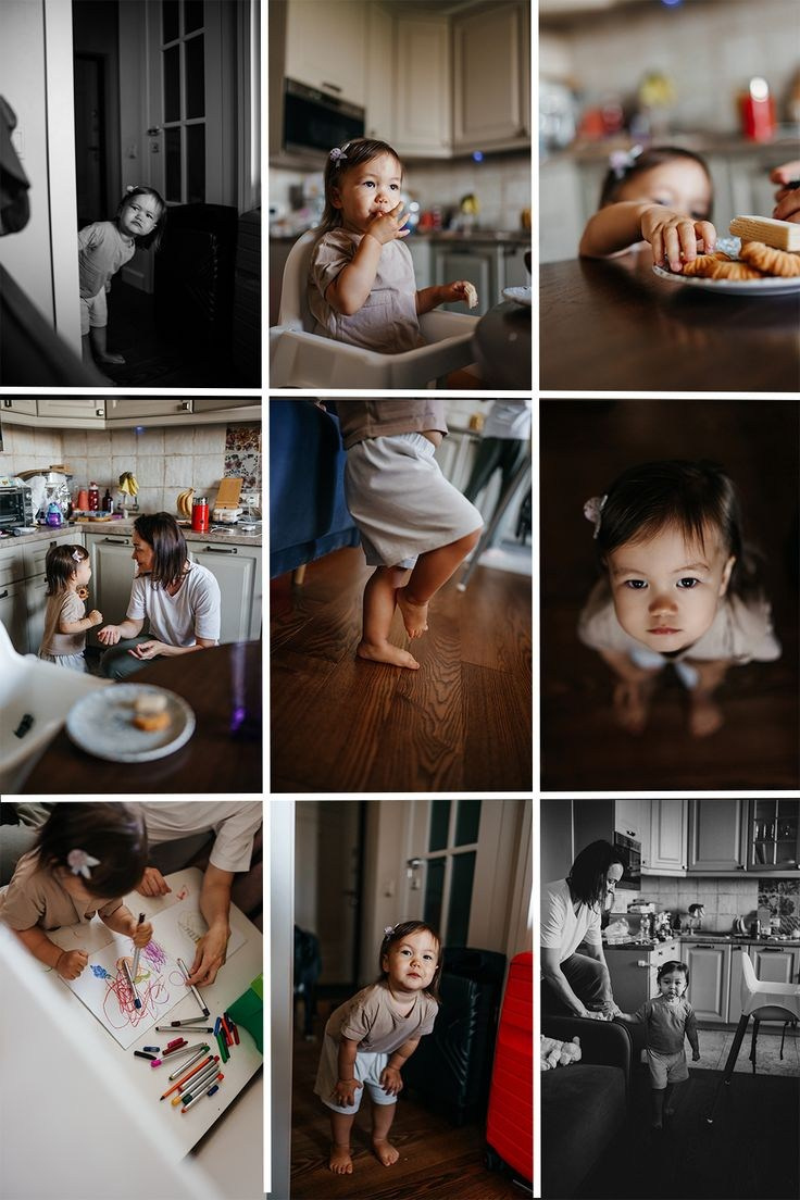 Семейная съемка на условиях тфп ( по бартеру) в квартире, чтобы сохранить естественные кадры и передать их своим детям в память о текущих днях.