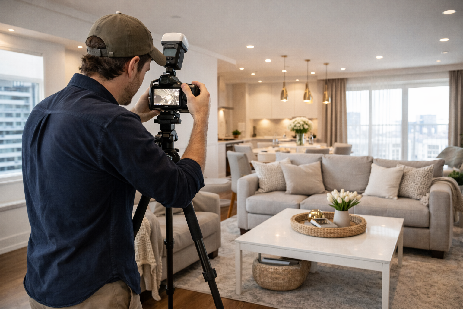 Профессиональная интерьерная фотосессия квартиры