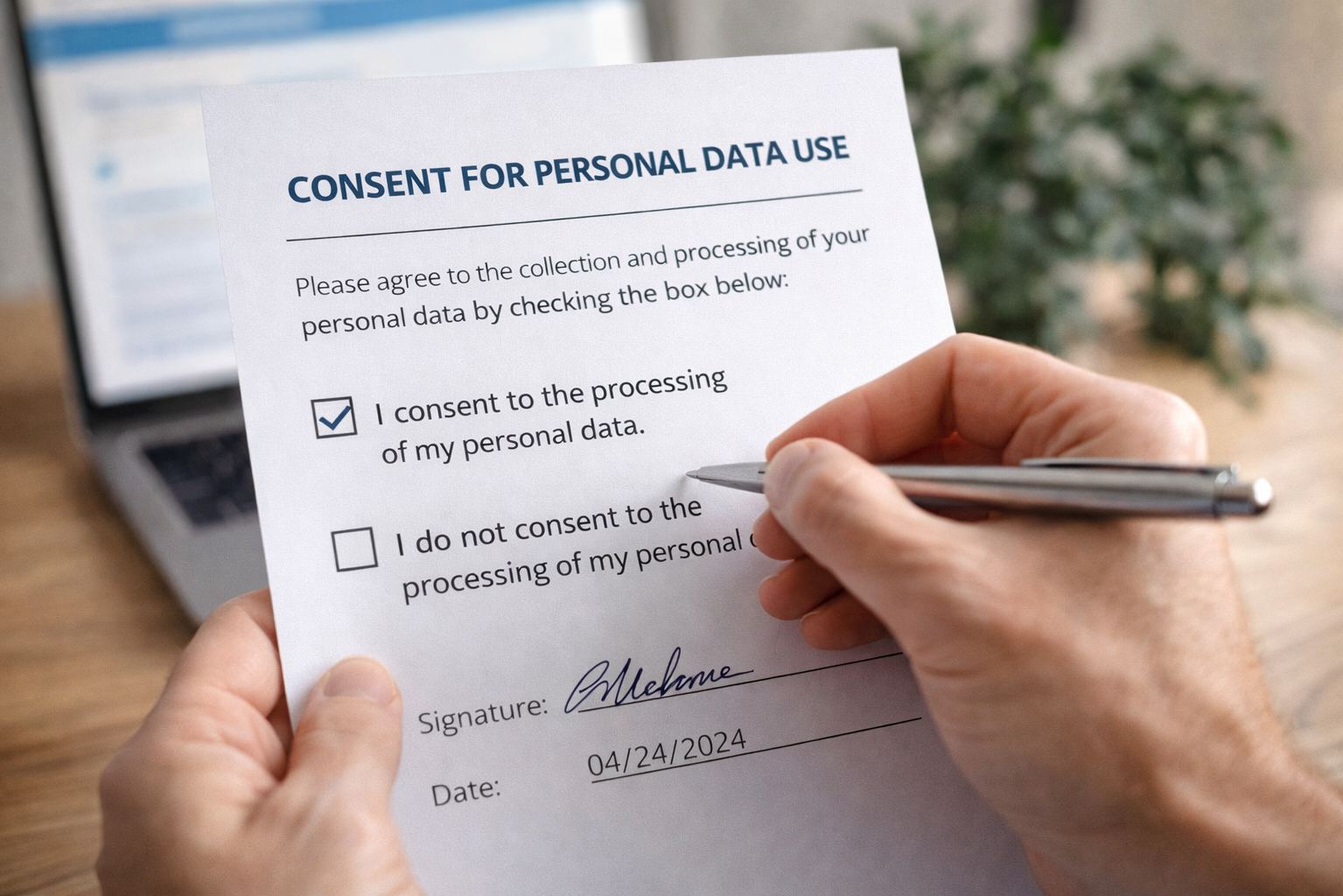 Подписание соглашения о конфиденциальности