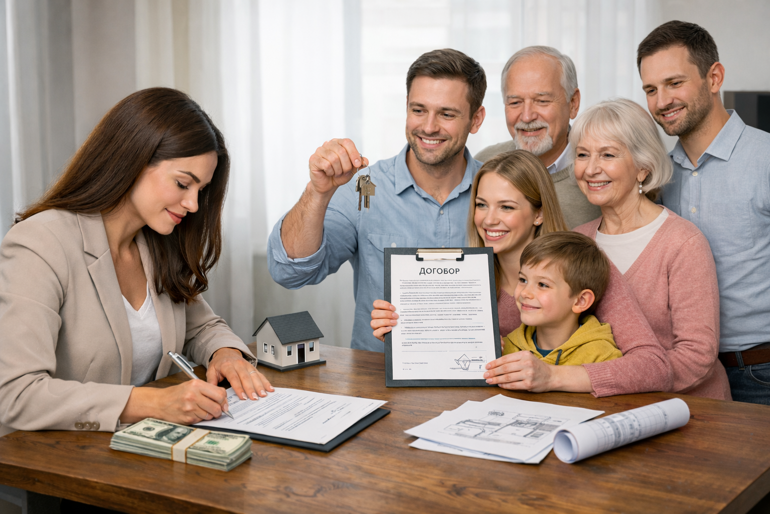 Заключение сделки о покупке квартиры с несколькими собственниками