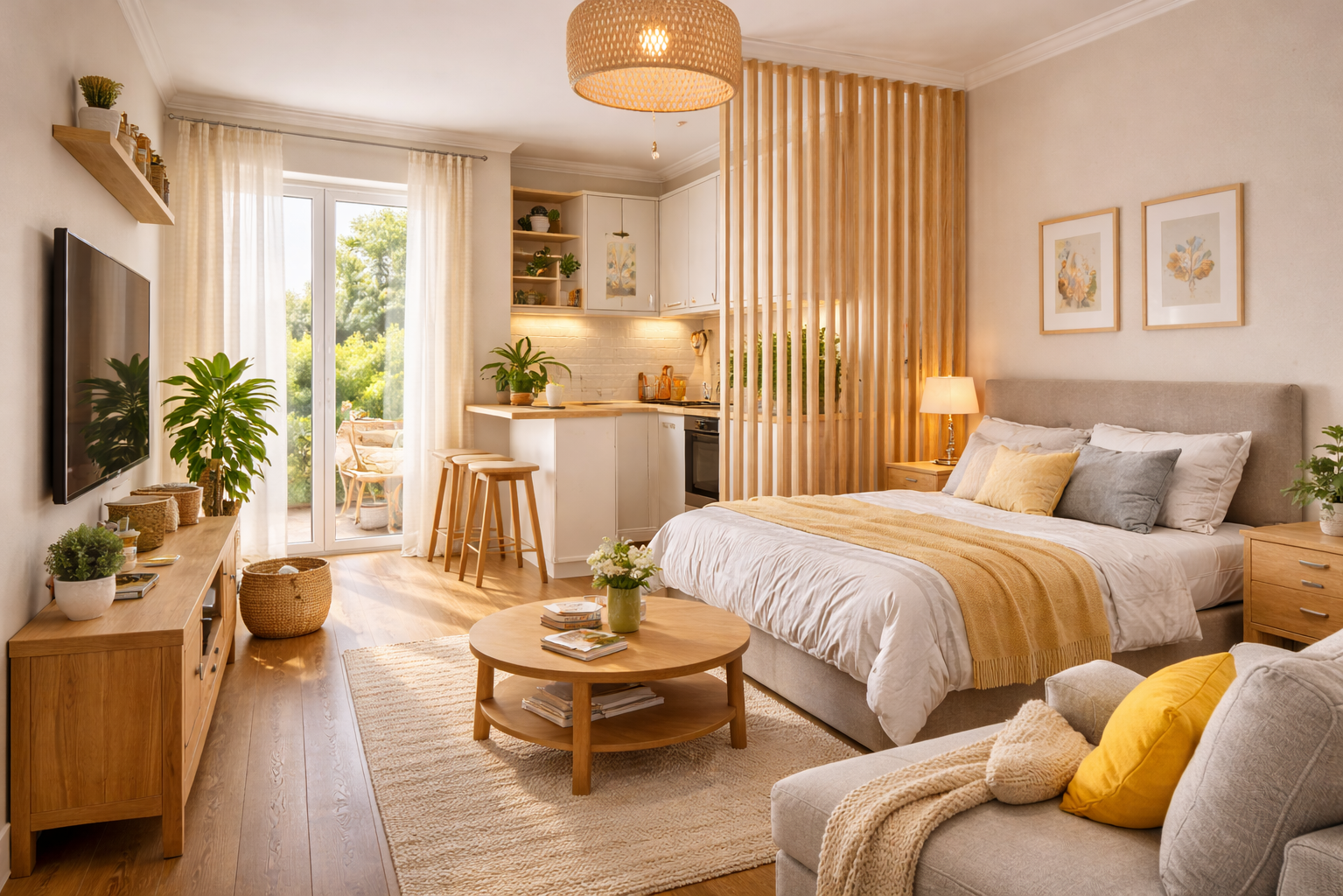 Интерьер квартиры-студии