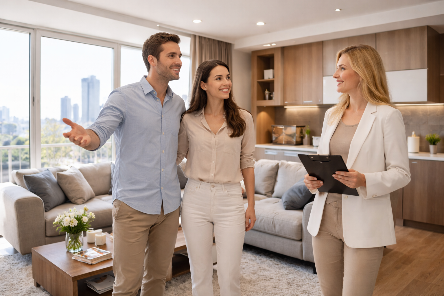 Проведение показа при продаже квартиры