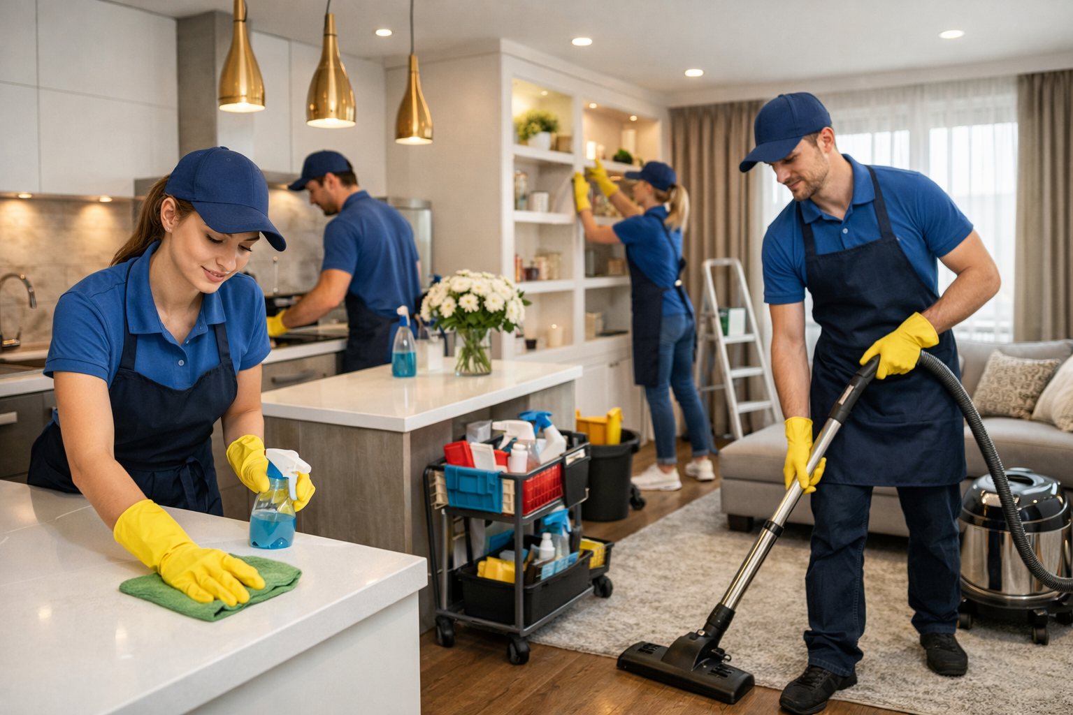 Профессиональный клининг квартиры перед продаже