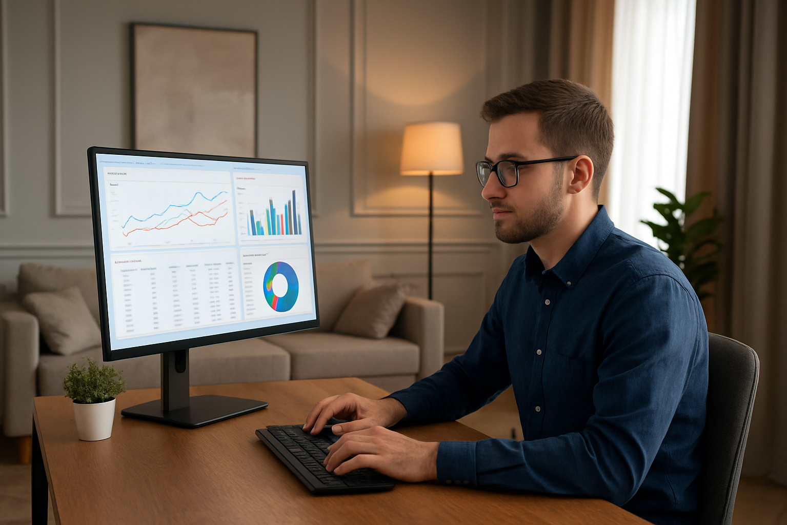 Анализ онлайн-информации в компьютере