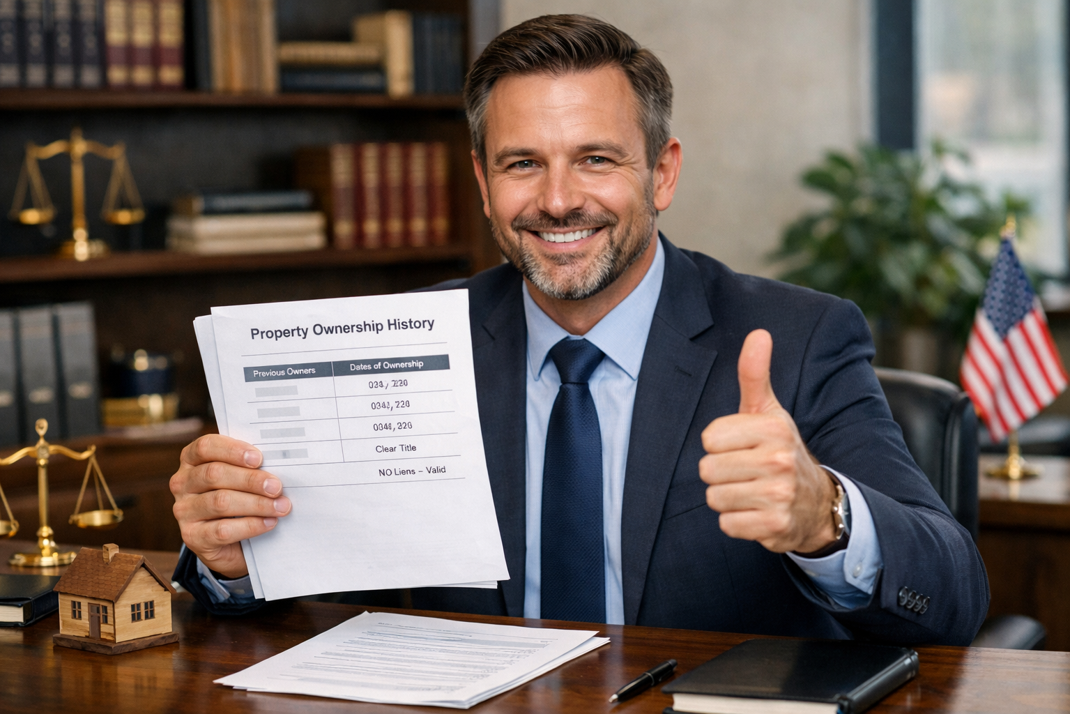 Положительное заключение юриста об истории владения недвижимостью