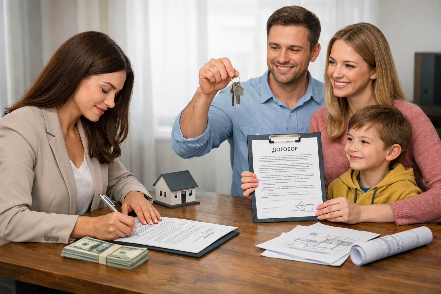 Заключение сделки о покупке квартиры