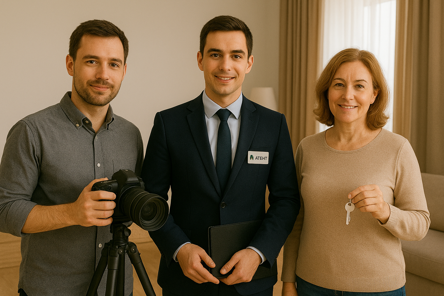 Интерьерный фотограф, риэлтор и собственник недвижимости