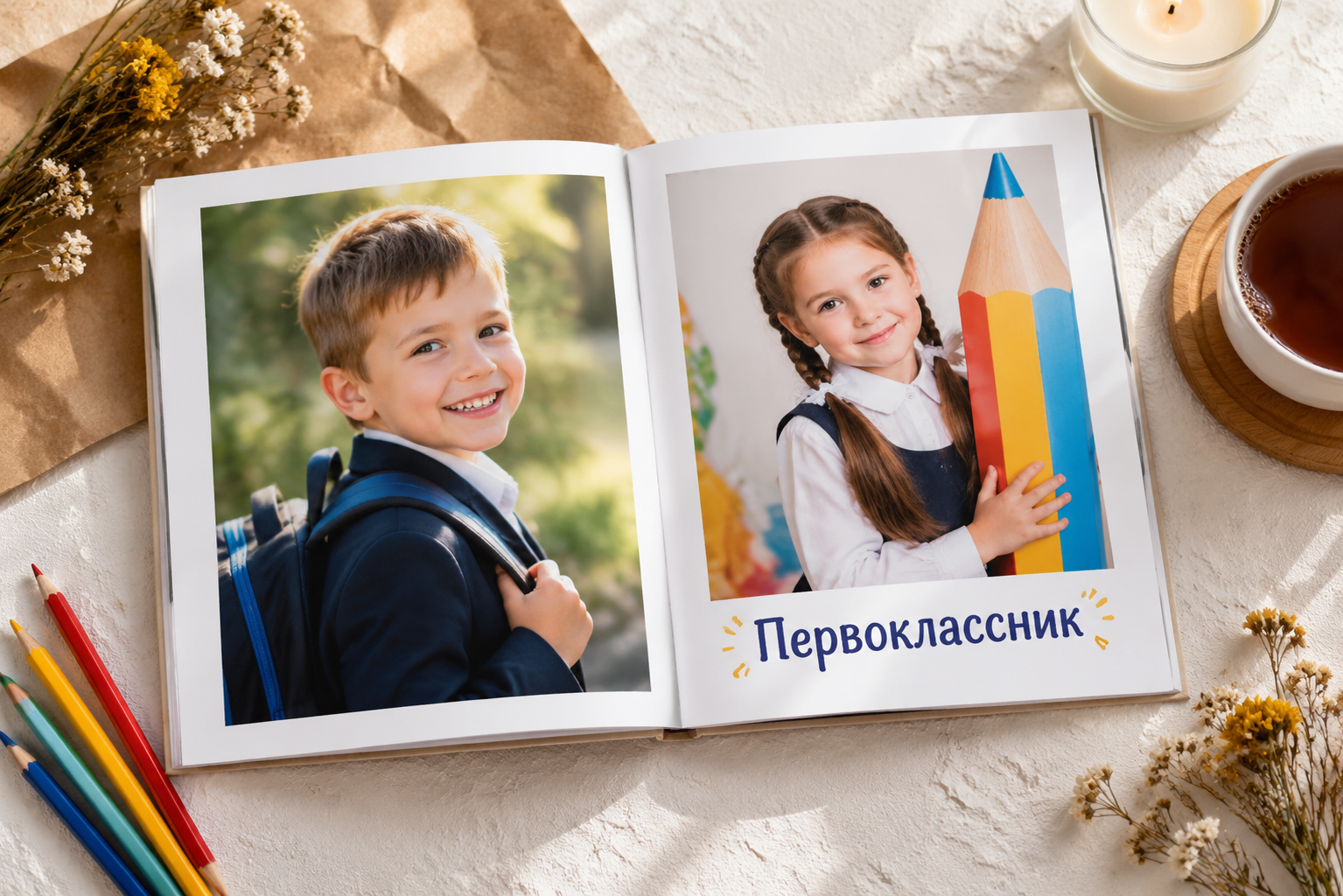 Первоклассники. Семейный и детский фотограф в Лабытнанги Антон Власенко