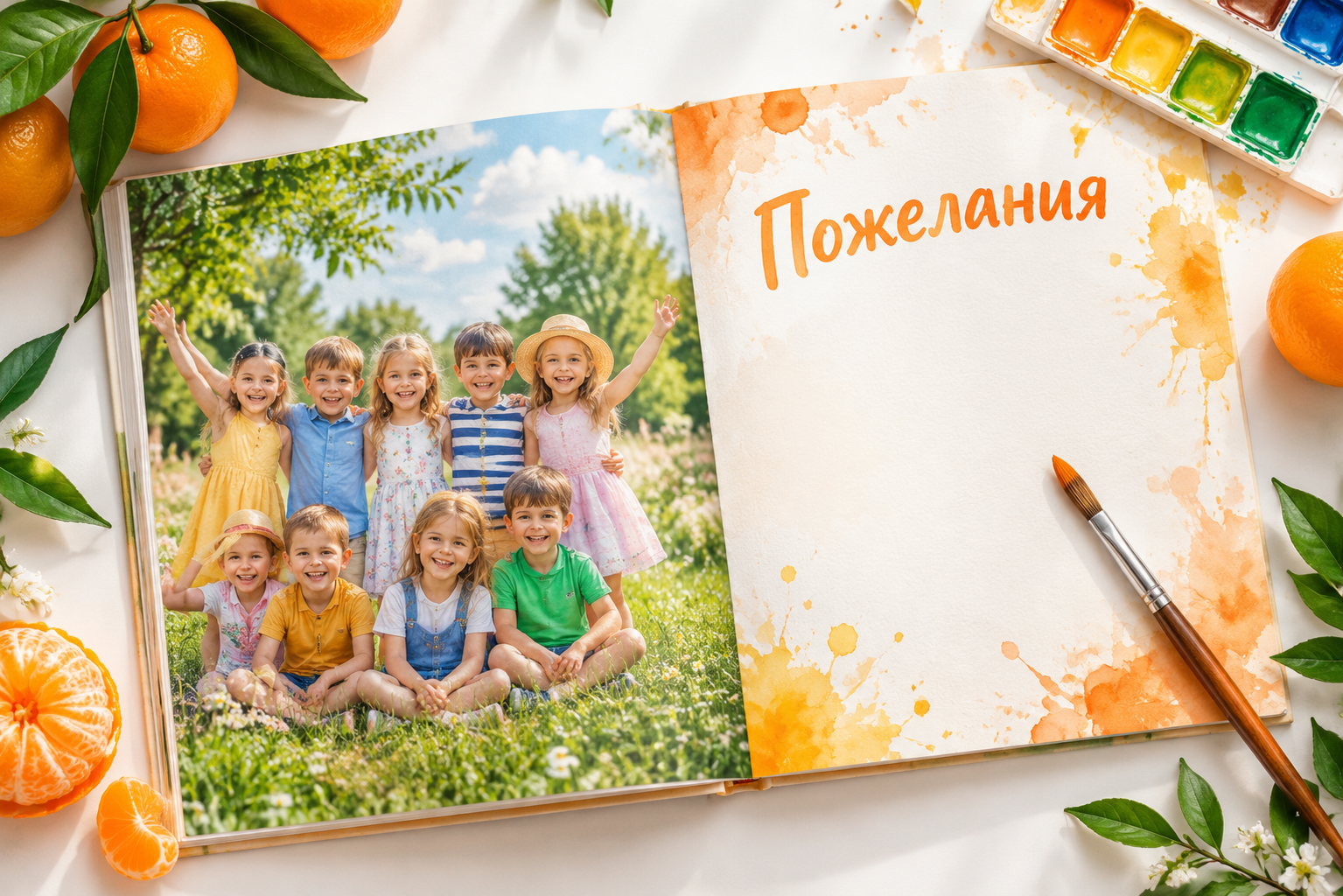 Цитрусовая акварель. Семейный и детский фотограф в Лабытнанги Антон Власенко