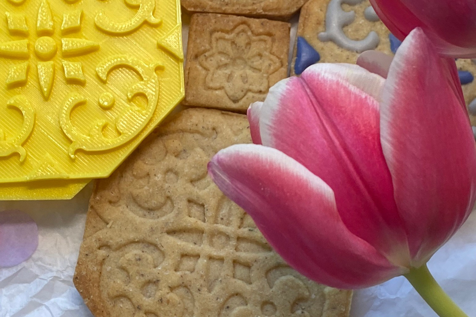 Форма для печенья № 4. Метлахская плитка парадных Санкт-Петербурга