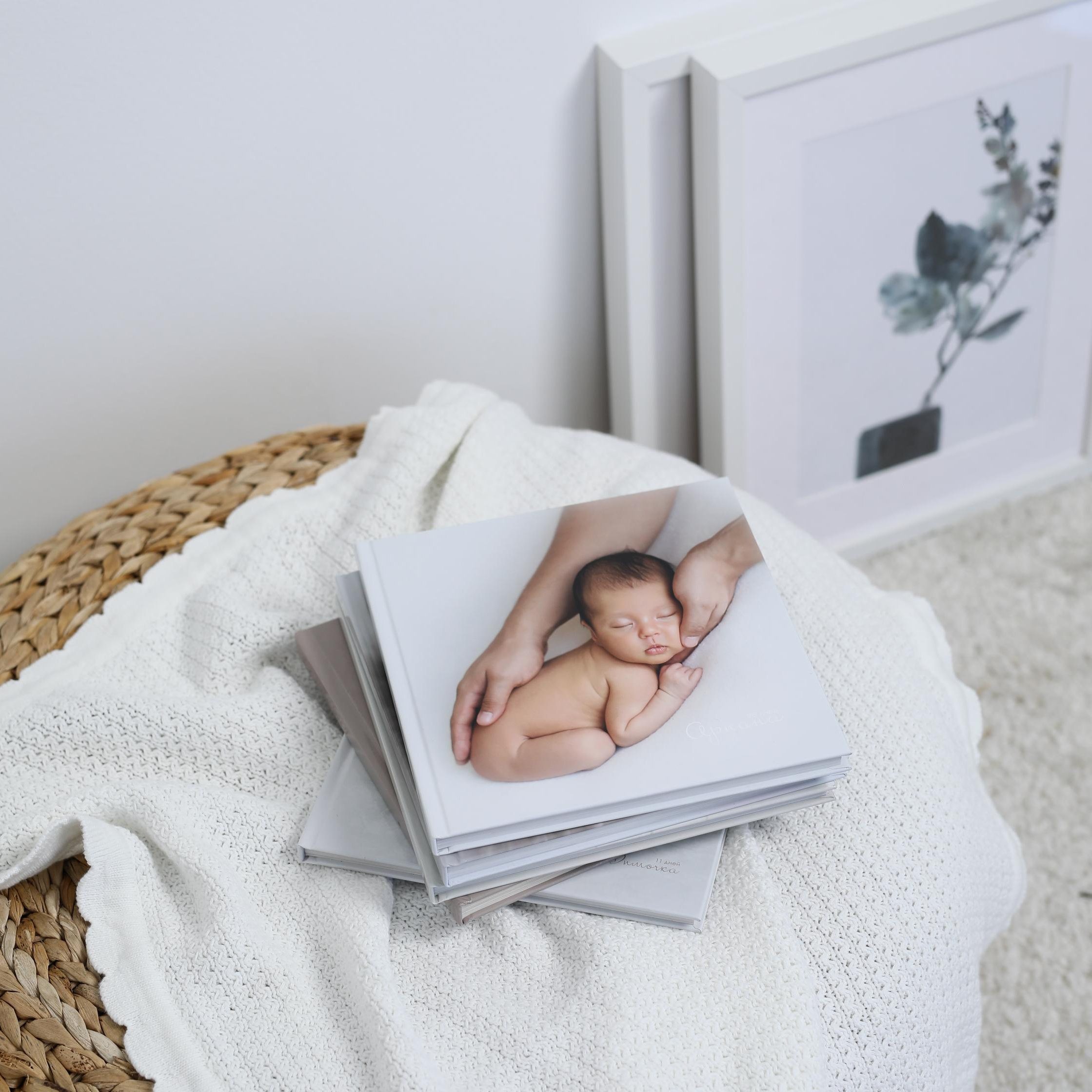 Фотокниги. Фотограф новорожденных Елена Панова