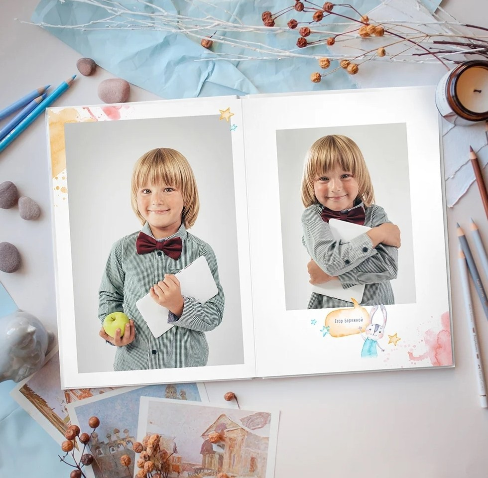Фотоальбомы, детские сады и школа. Семейный и школьный фотограф в Тюмени Елена Бузиновская