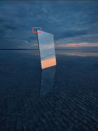 Увеличение изображения с помощью ИИ. Фотограф Константин Шамин