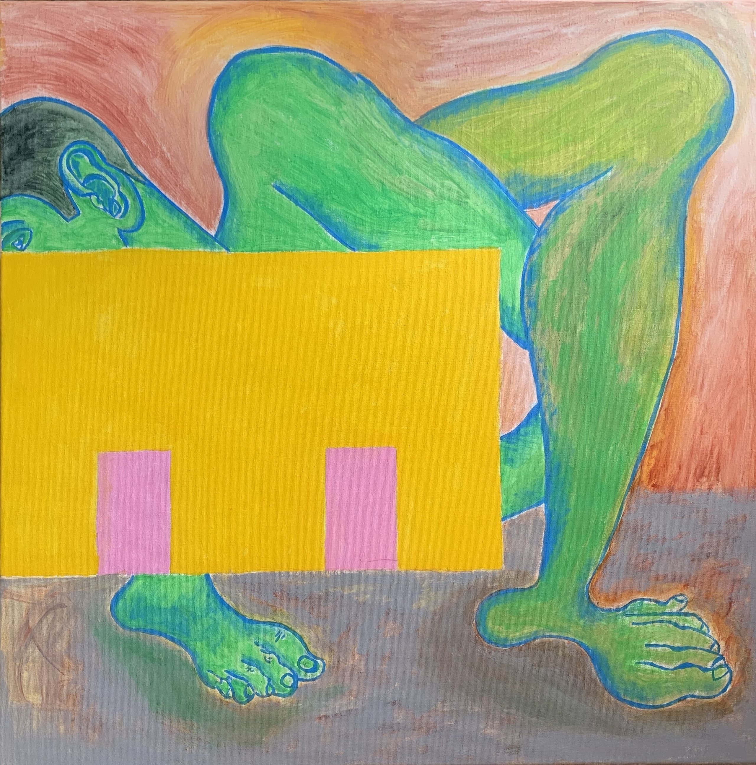 Люди и пространство. Artist Oleg Semenovykh