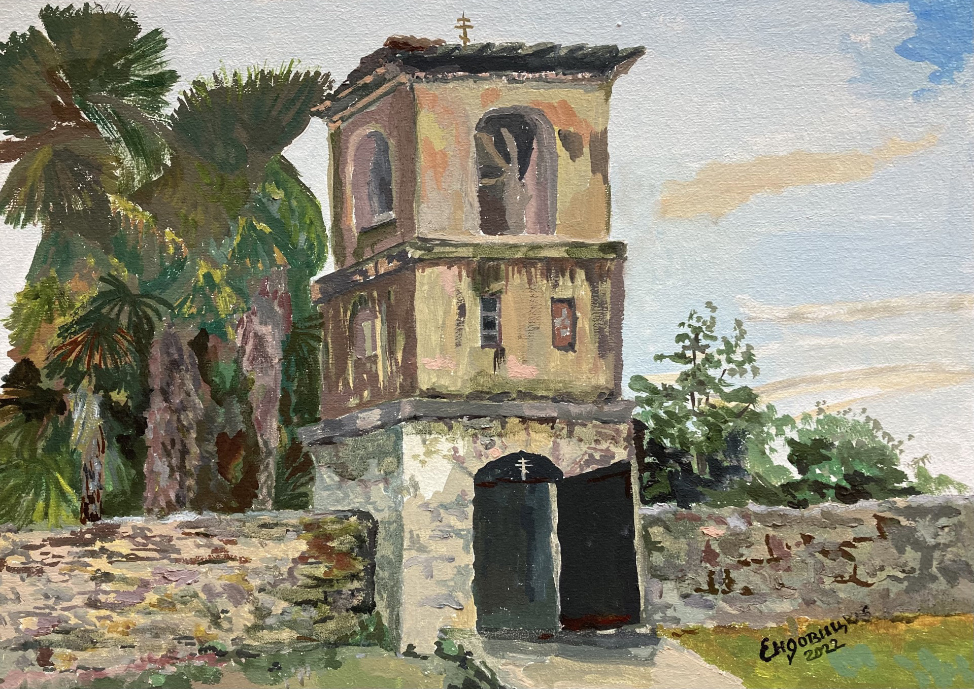 Картины с историями или живопись в путешествиях. ArtZoyaEndovitskaya