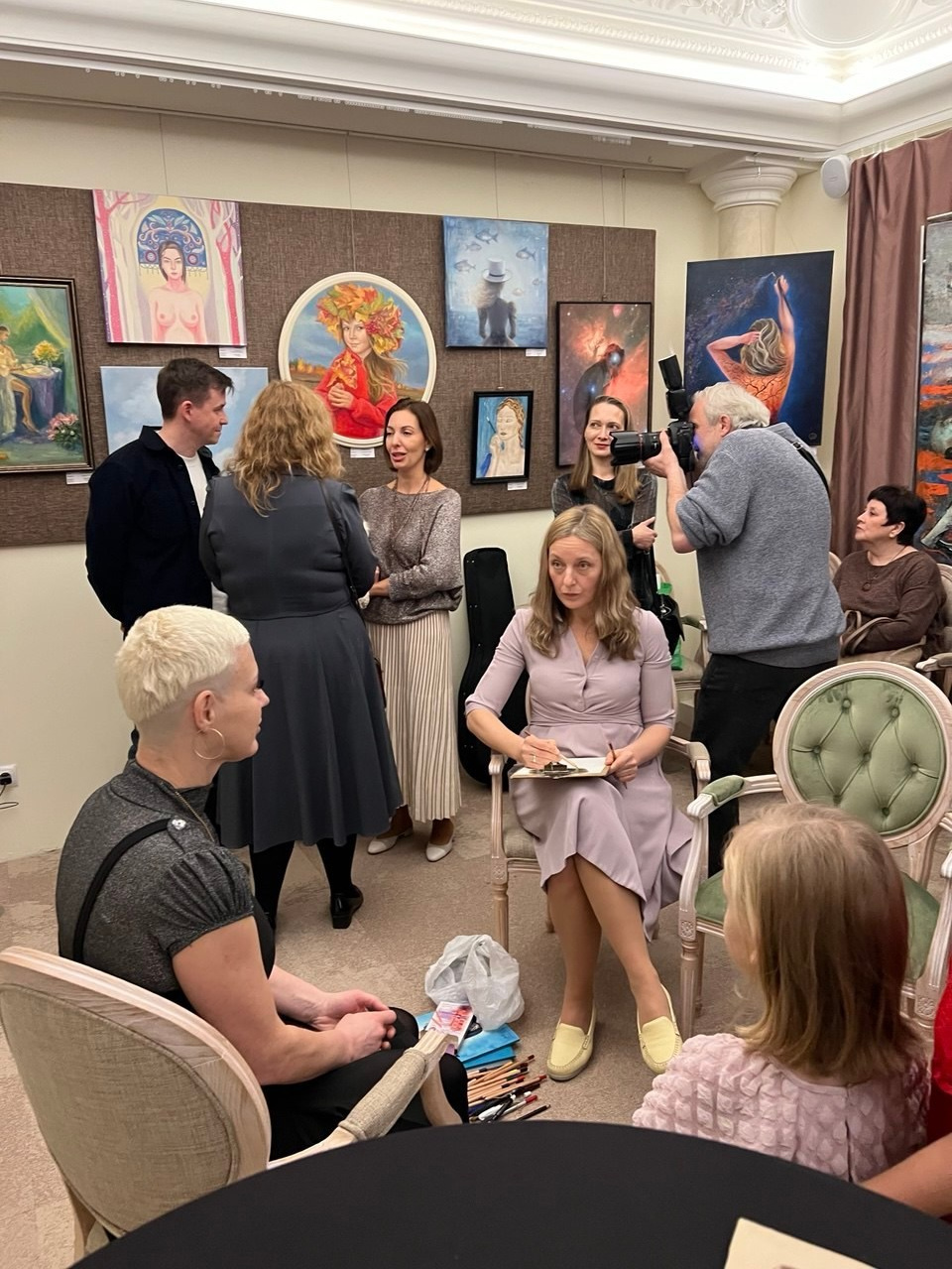 Выставочные. проекты. Визуальный художник Лиана Даренская, Москва