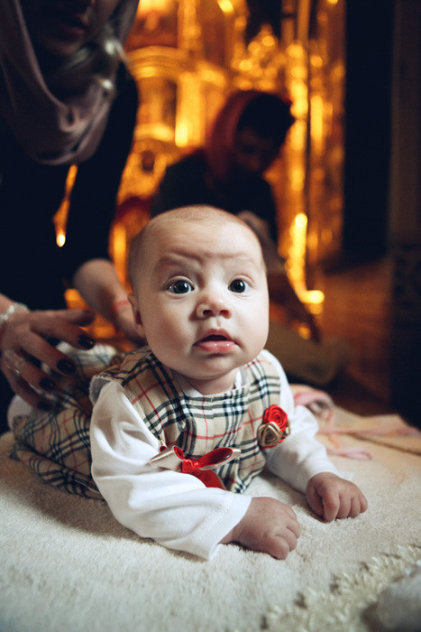 ребенок крещение