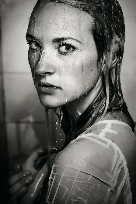 Мокрая съёмка. Фотограф Елизавета Хамович Омск