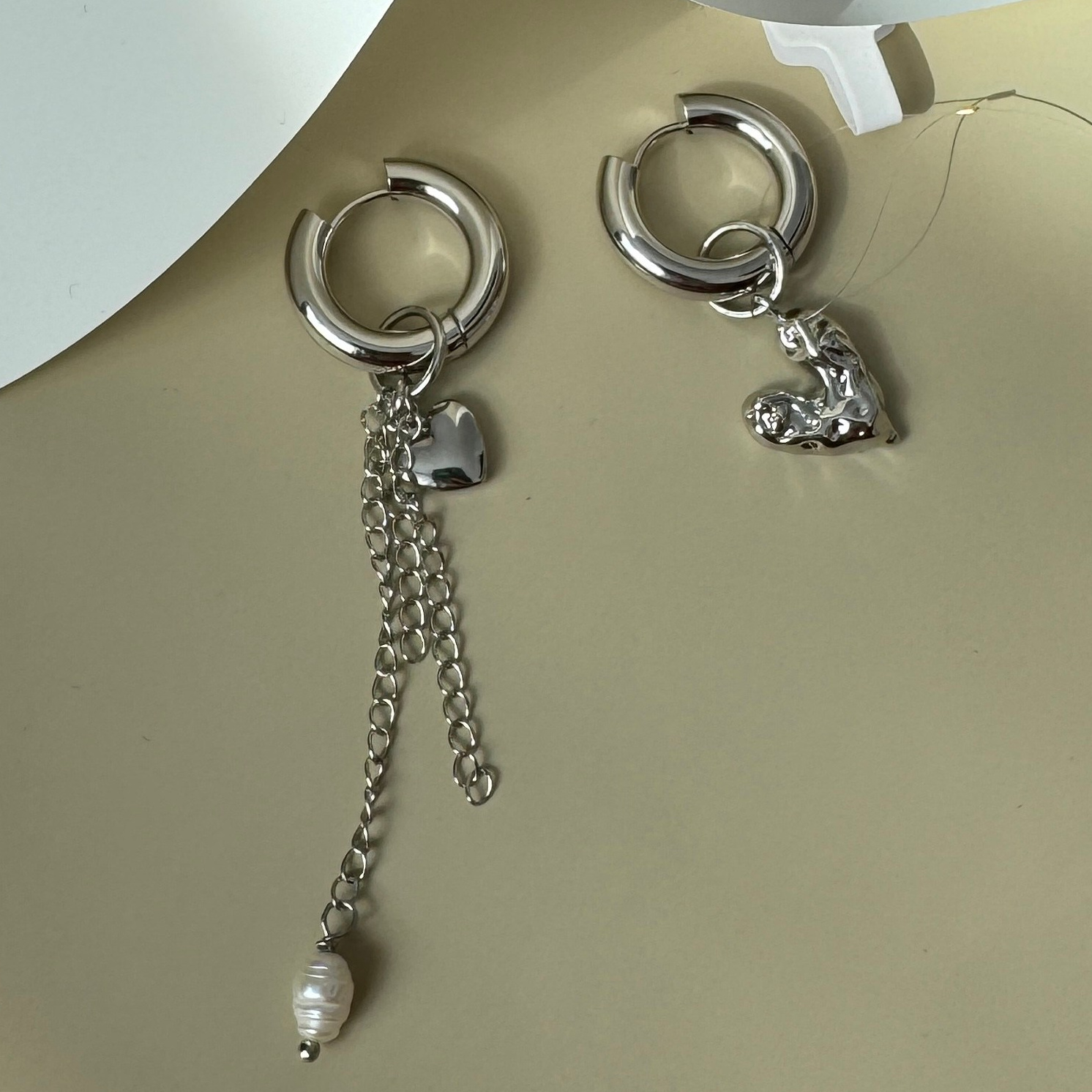 Серьги. Группа «Белое Злато»