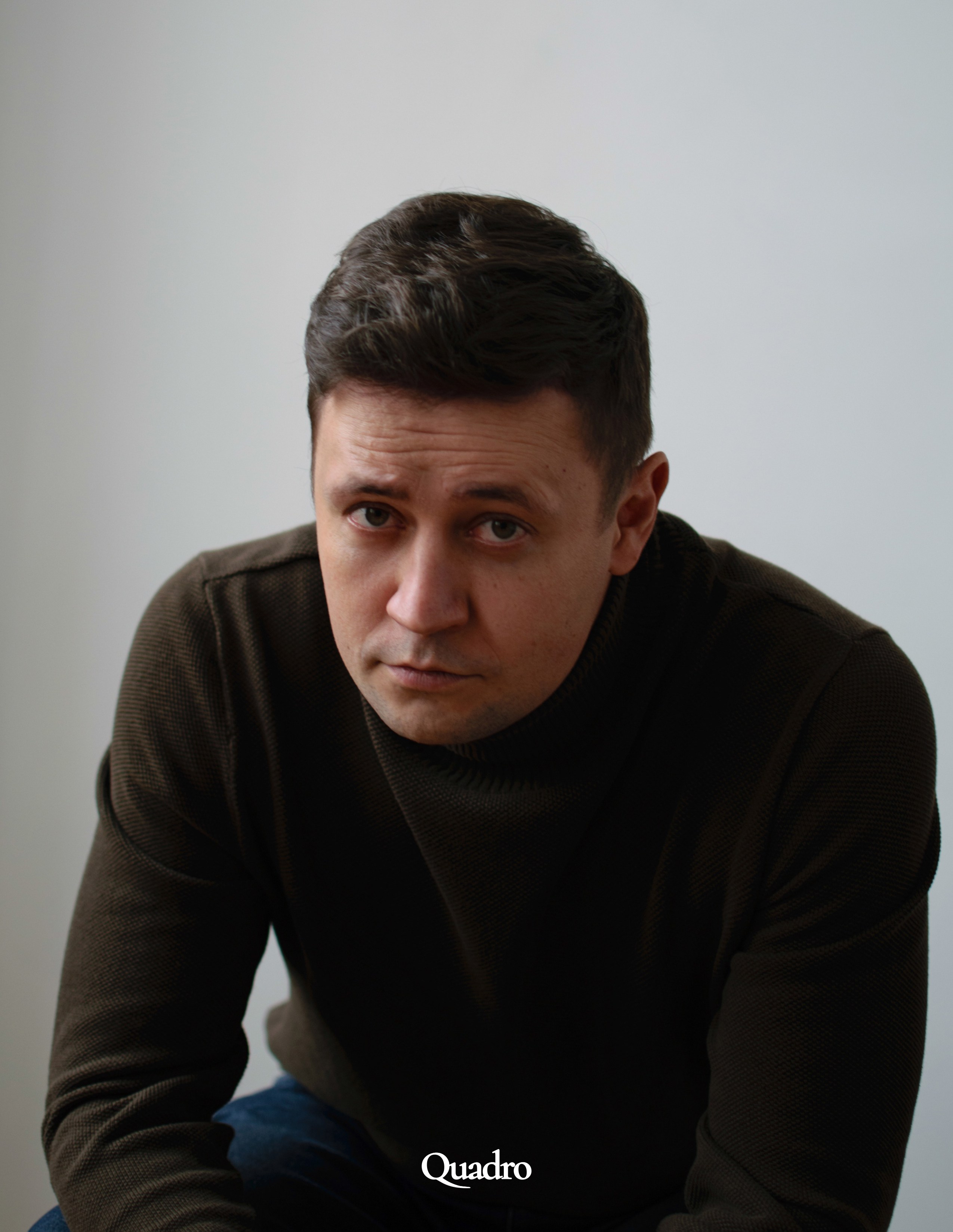 Quadro, Milan, Italy портрет кинорежиссера Александра Кузовкова, фотограф в Омске Ульяна Красикова