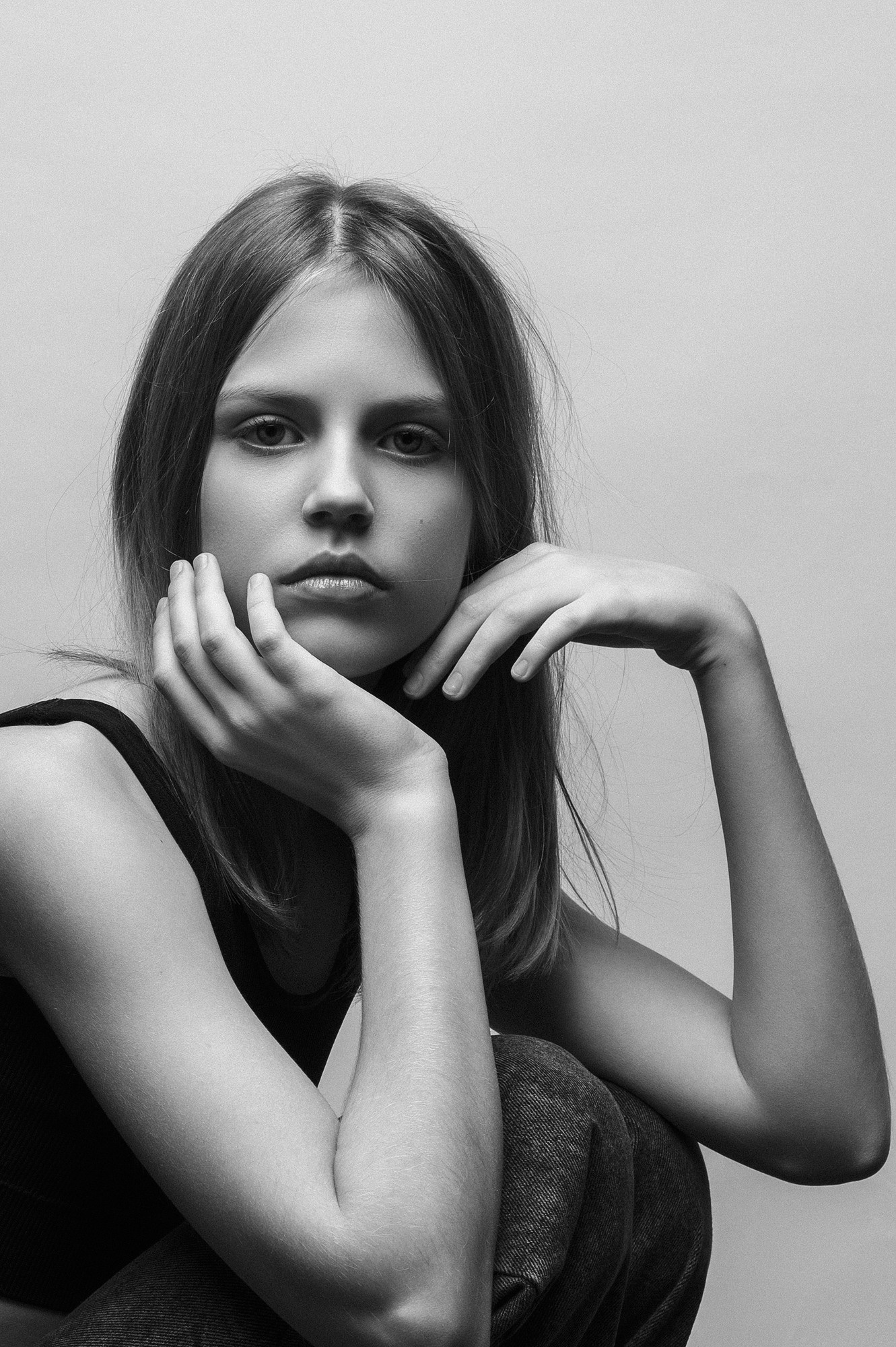 Модель подросток Кристина Шэр в Москве