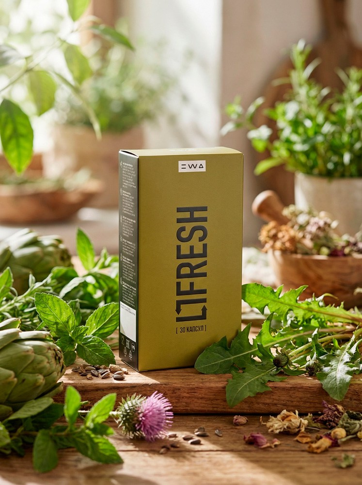 Растительный комплекс для поддержки печен от EWA Product