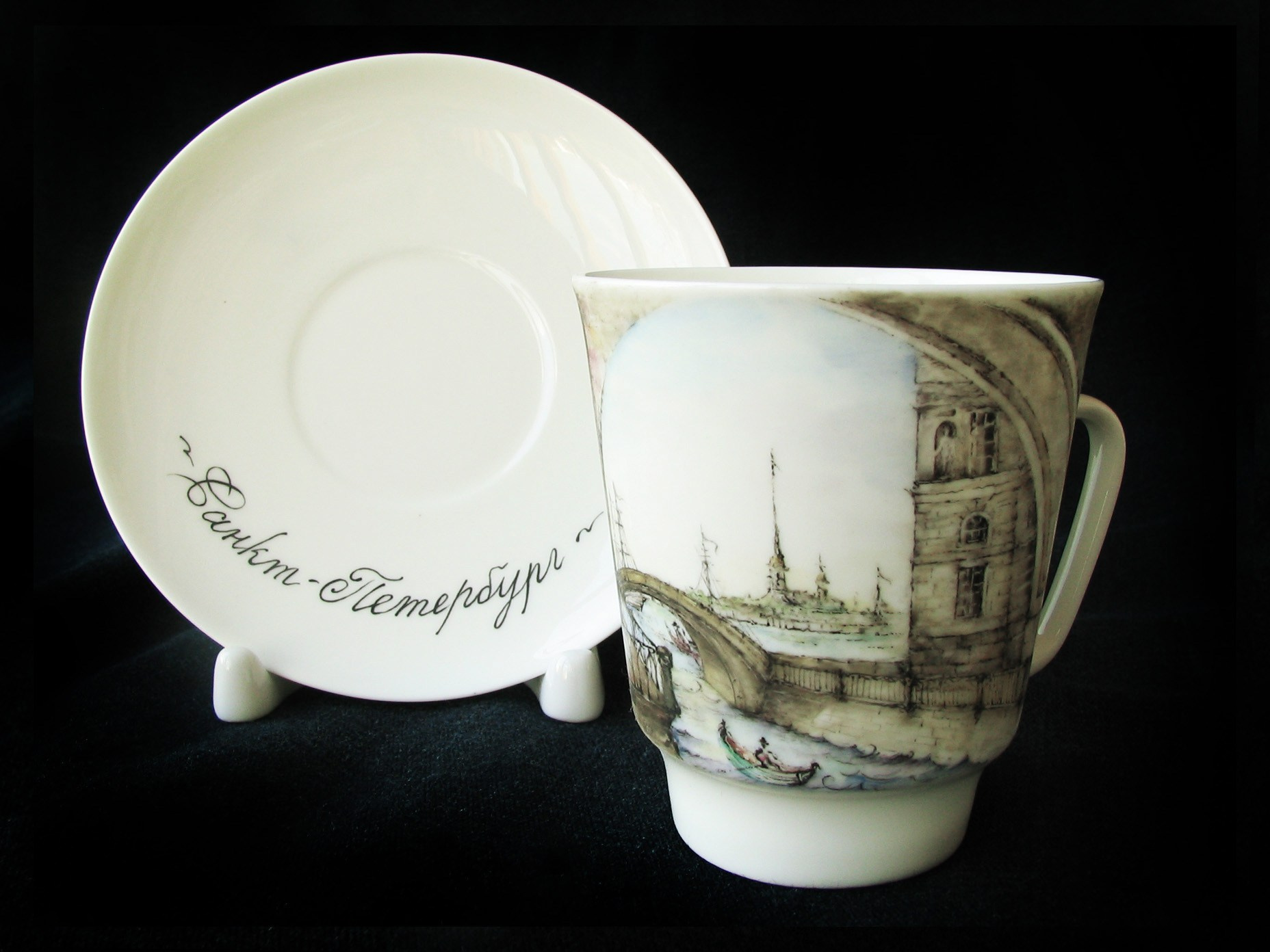 Роспись фарфора в Санкт-Петербурге. Индивидуальные заказы по росписи фарфора