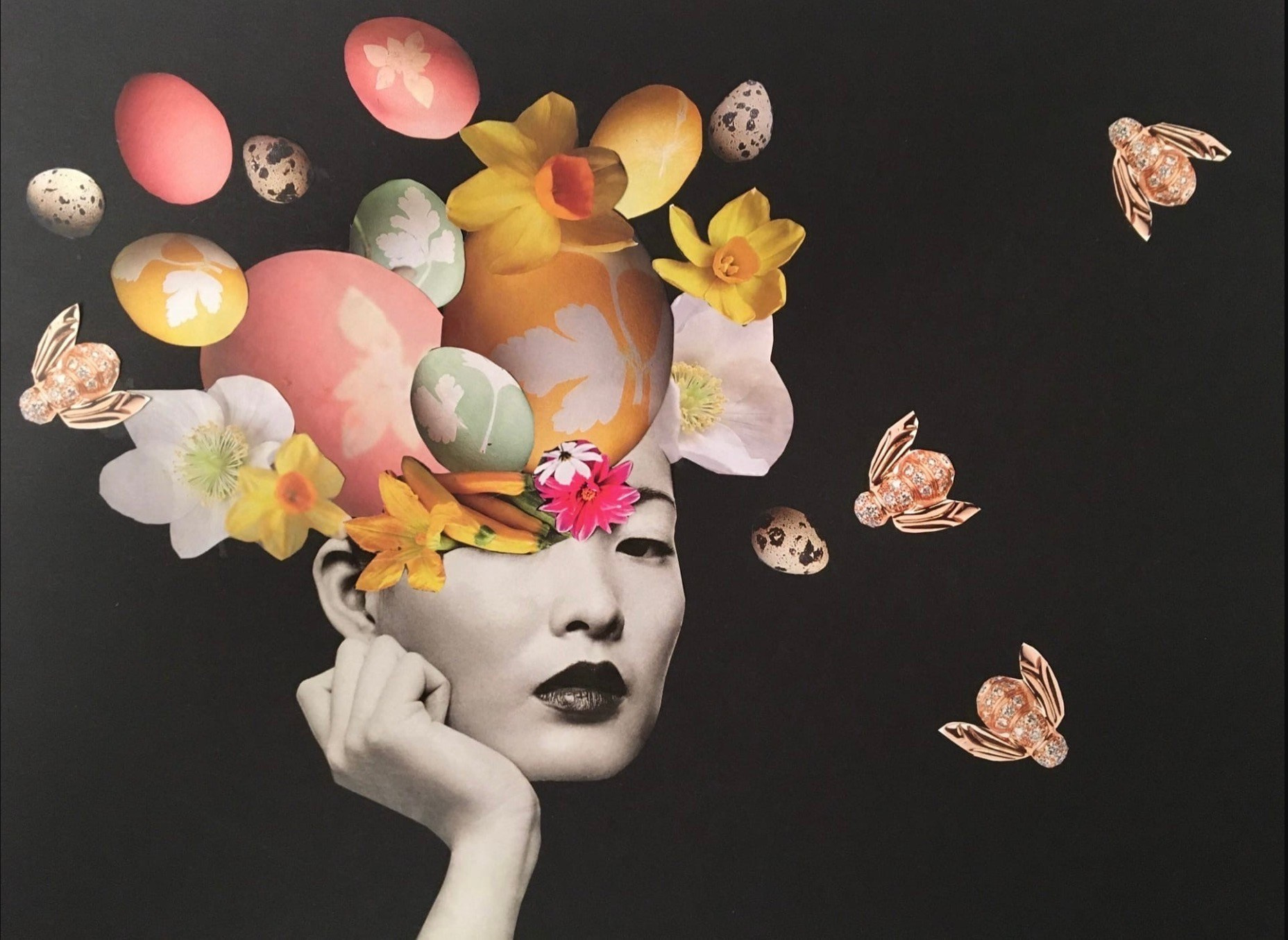 Коллажный клуб «Встречи с собой»: самопознание и творчество. Художник Даля Бучионите