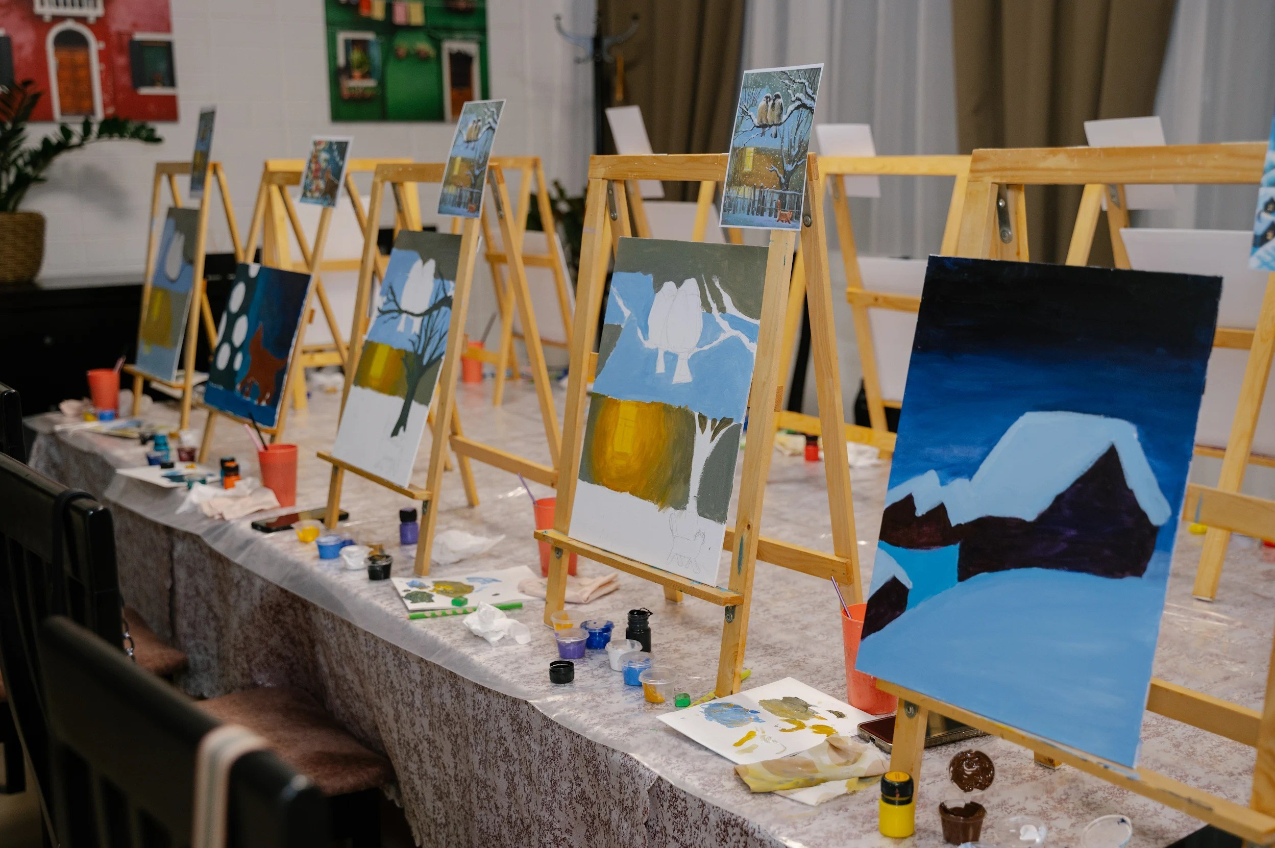 Арт-встреча «Зимняя сказка». Художник Светлана Михайличенко. Картины ручной работы в наличии и под заказ