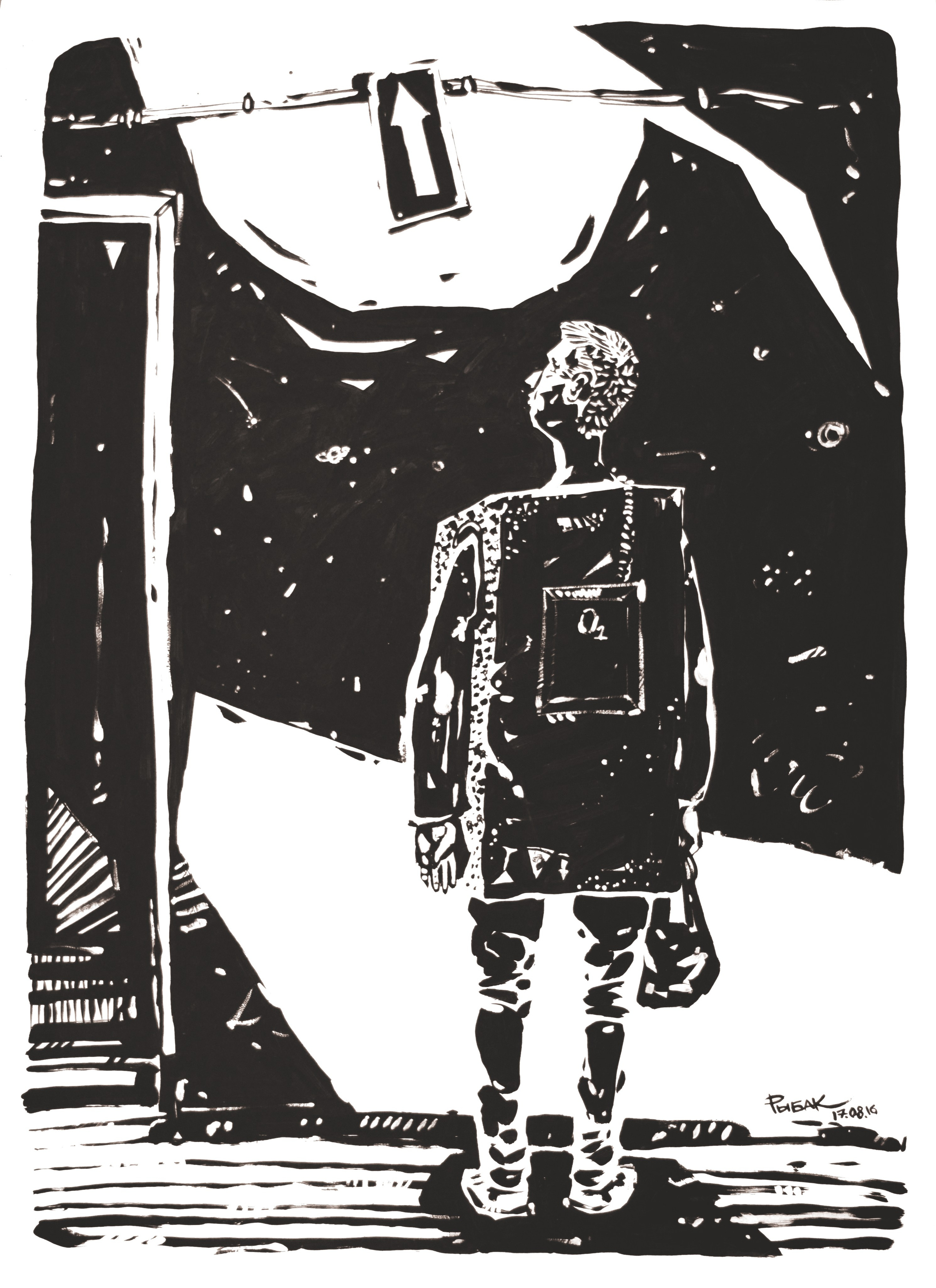 Графика 2016. Художник Рыбак Николай