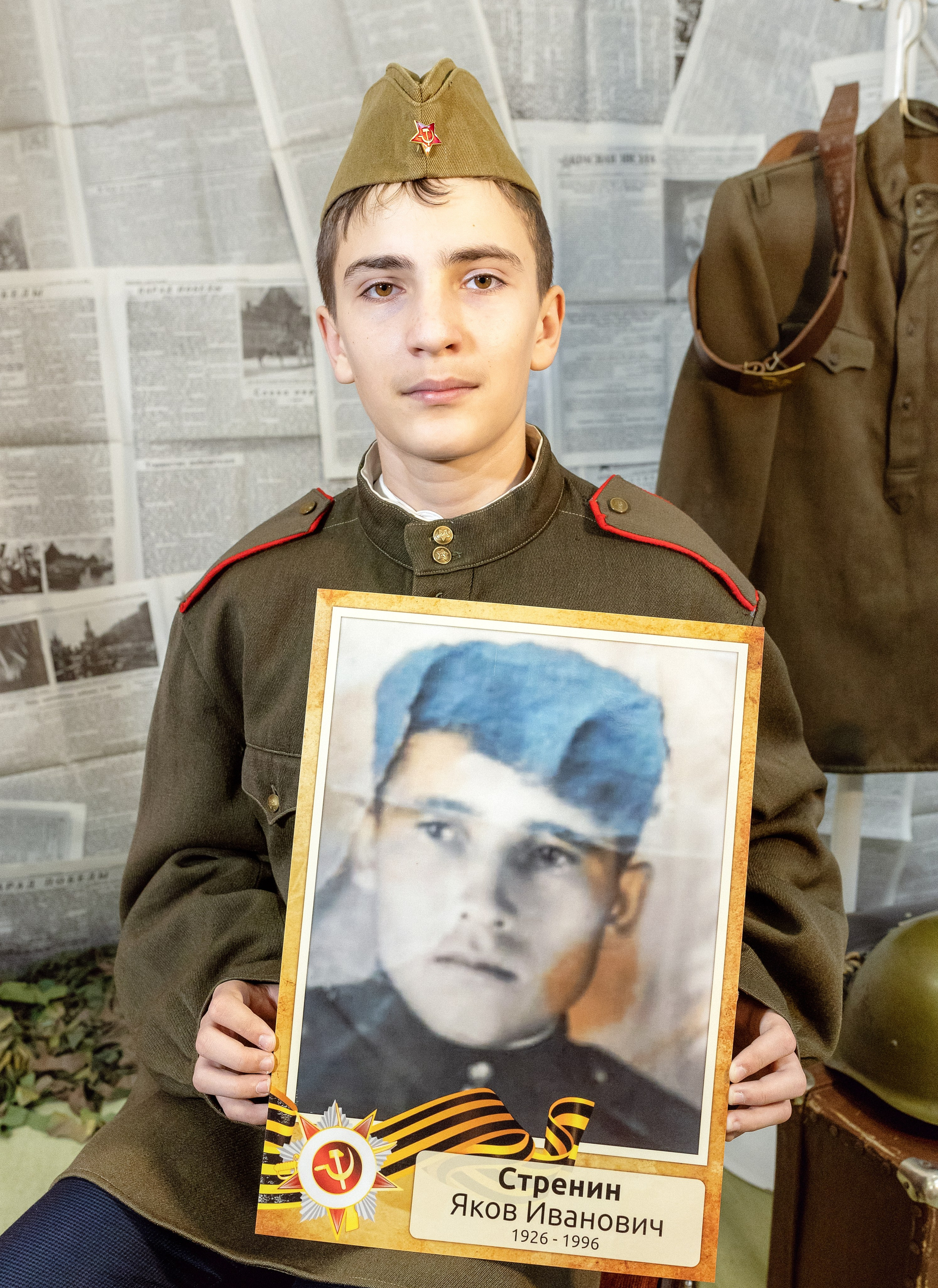 Всероссийский фотопроект «Китель Победы» г. Вилючинск. Ольга Смирнова юрист, фотограф